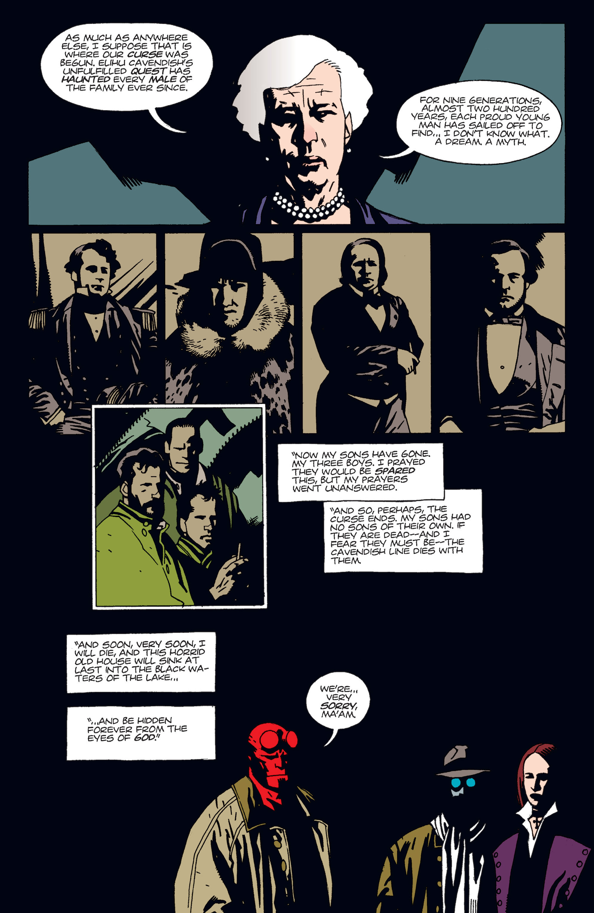 Read online Hellboy comic -  Issue #1 - 41