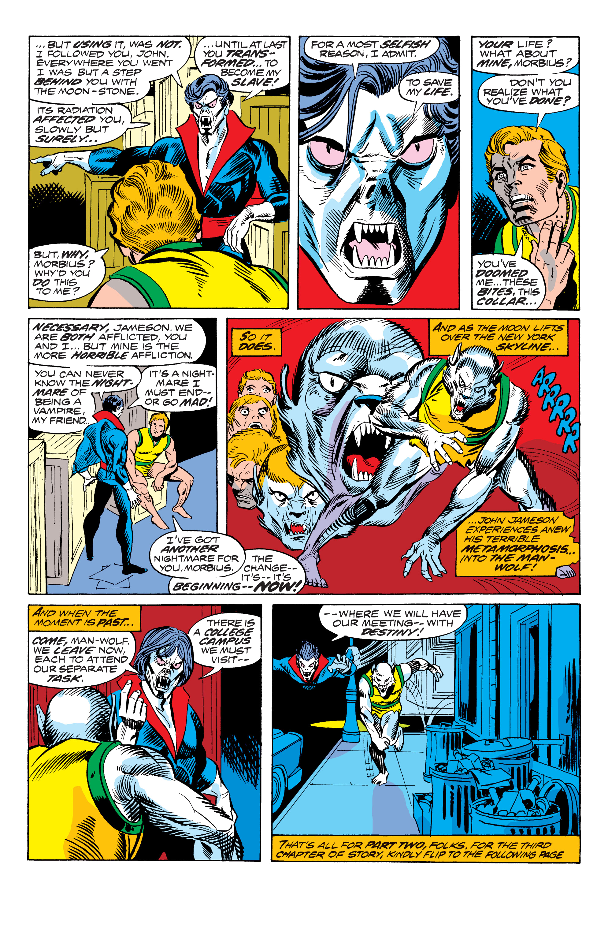 Read online Morbius Epic Collection comic -  Issue # The Living Vampire (Part 2) - 36
