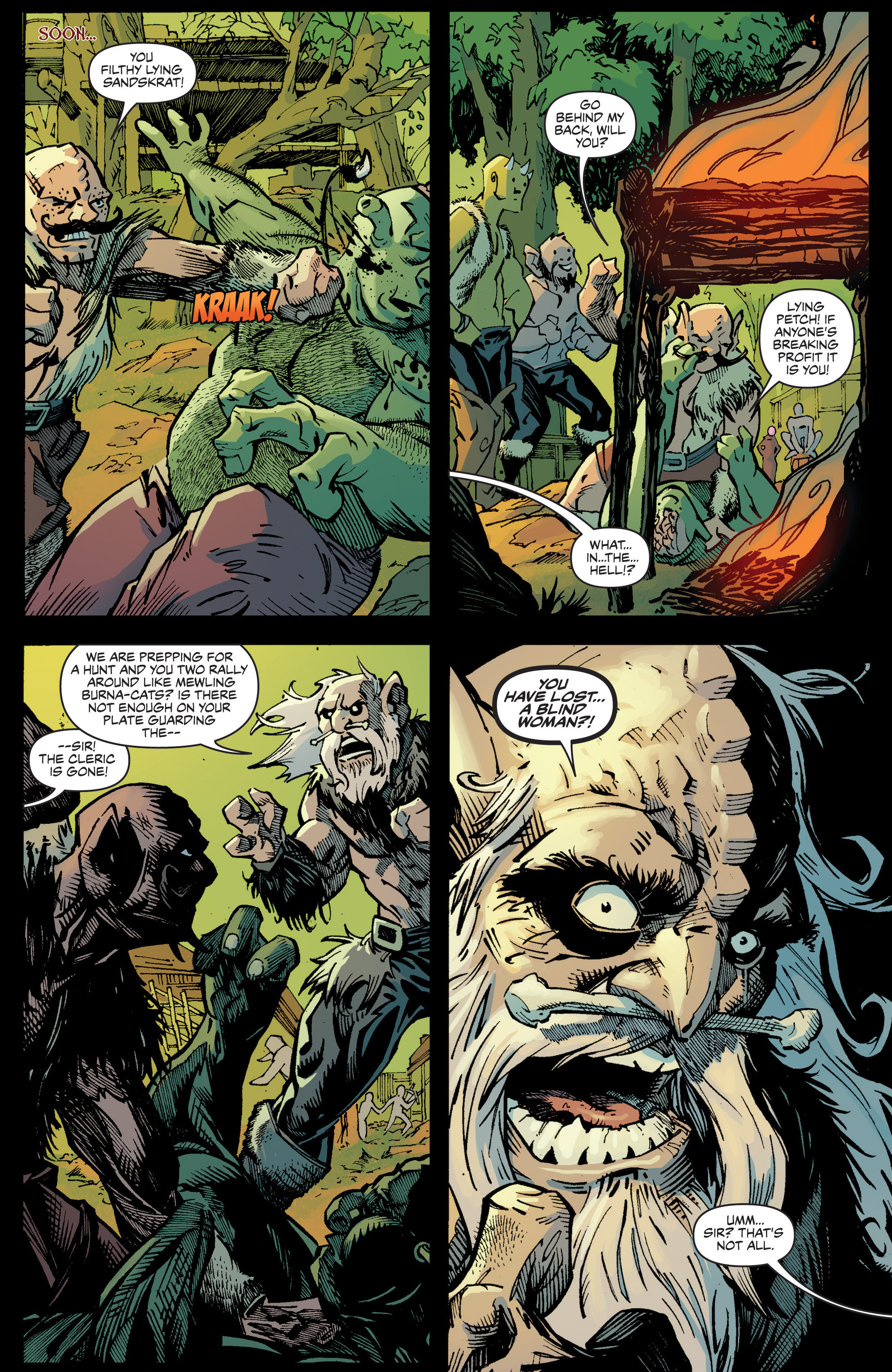 Read online Bigfoot: Sword of the Earthman (2015) comic -  Issue #4 - 22