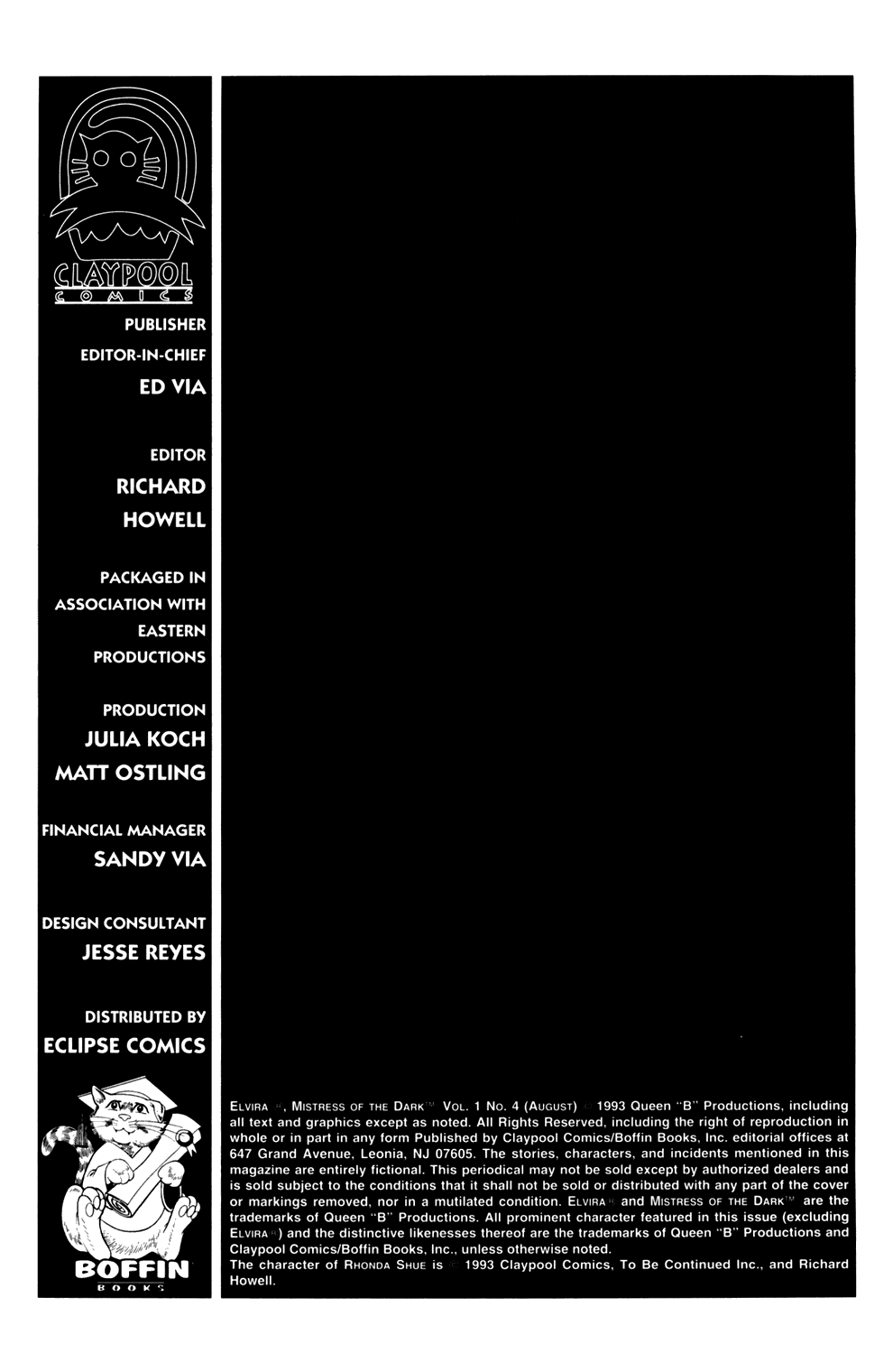 Read online Elvira, Mistress of the Dark comic -  Issue #4 - 2