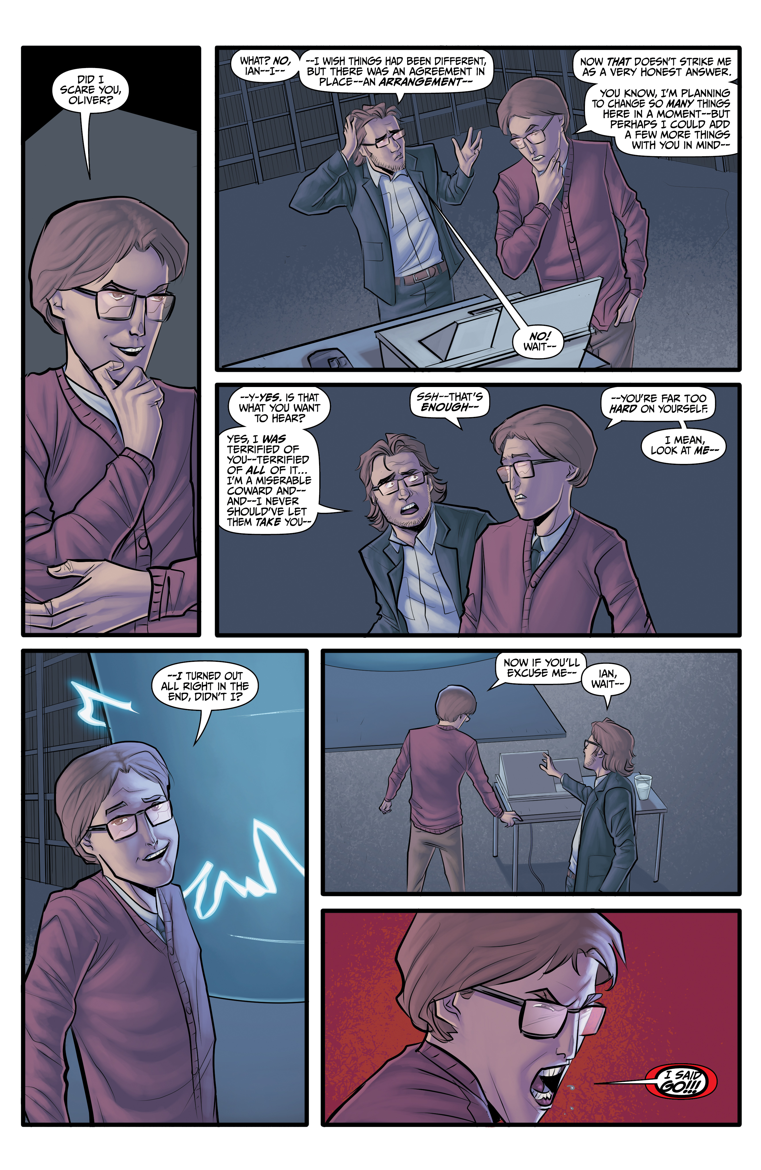 Read online Morning Glories comic -  Issue #50 - 51