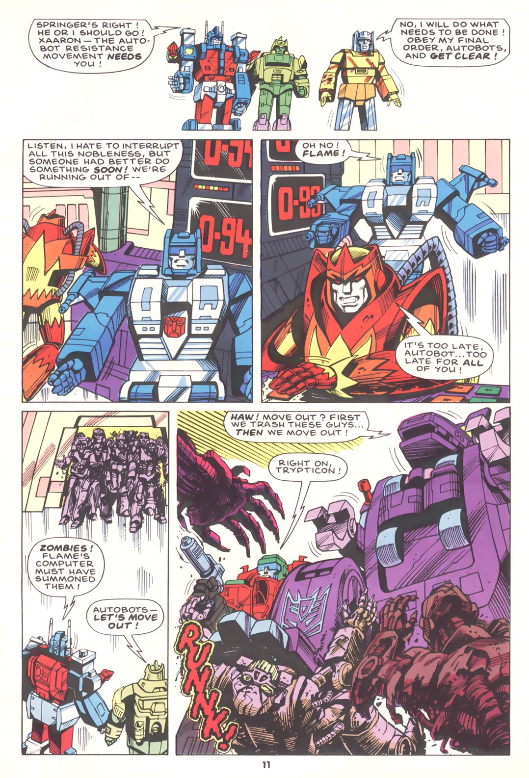 Read online The Transformers (UK) comic -  Issue #169 - 10