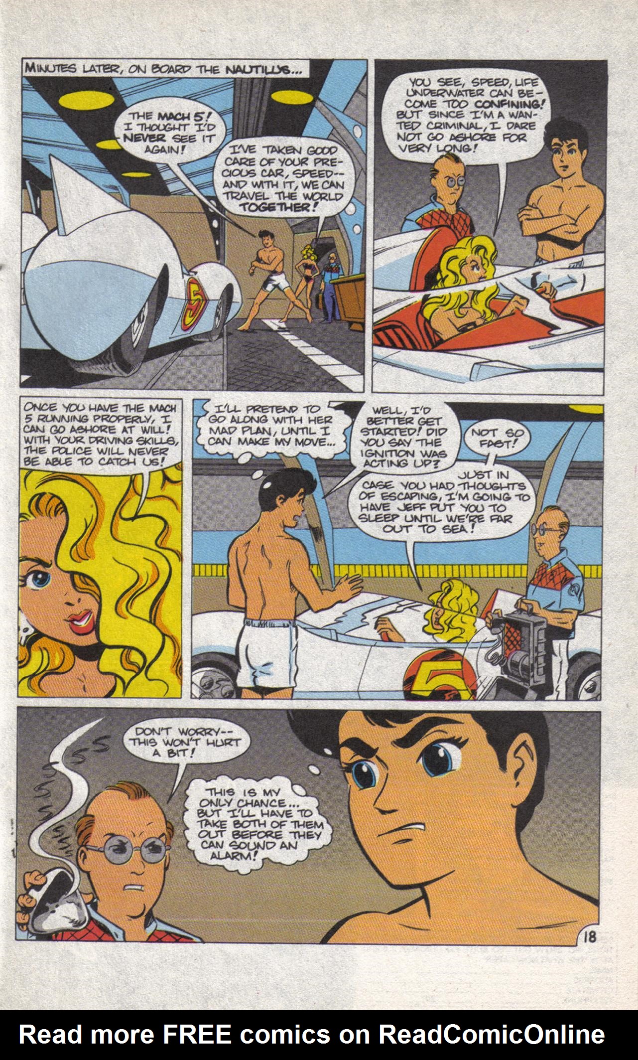 Read online Speed Racer (1987) comic -  Issue #31 - 26