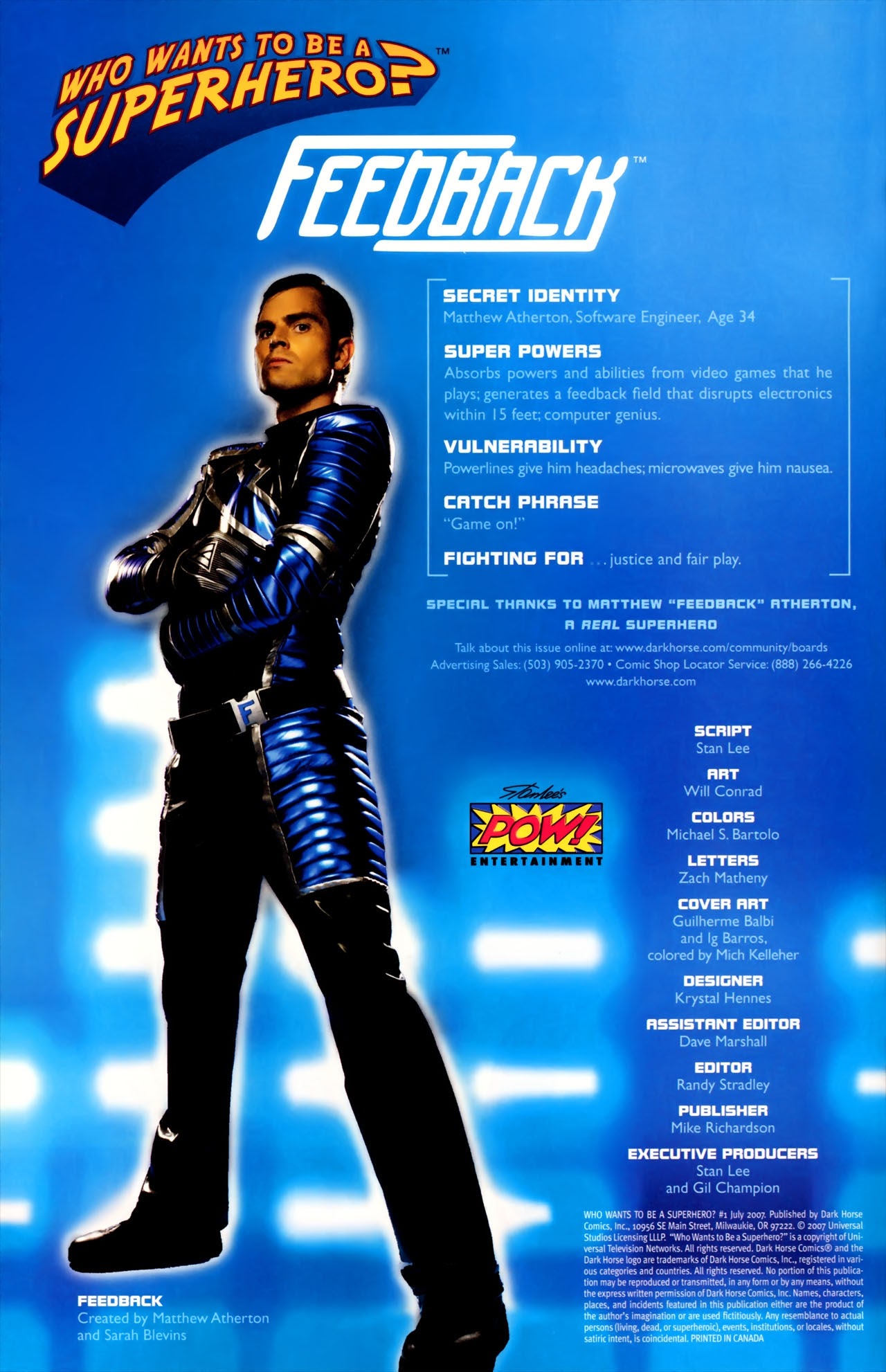 Read online Who Wants to be a Superhero? comic -  Issue #1 - 2