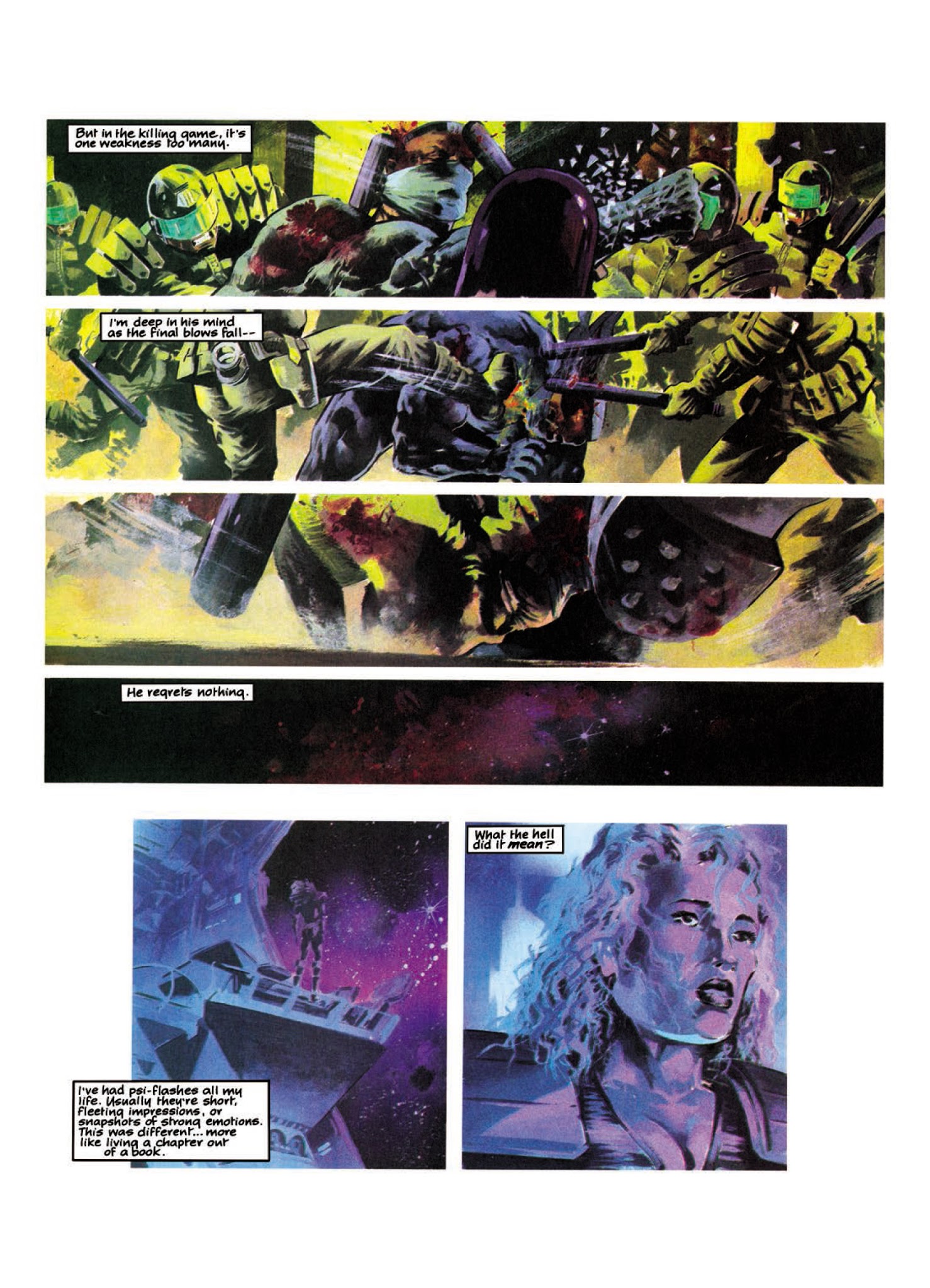 Read online Judge Anderson: The Psi Files comic -  Issue # TPB 2 - 217