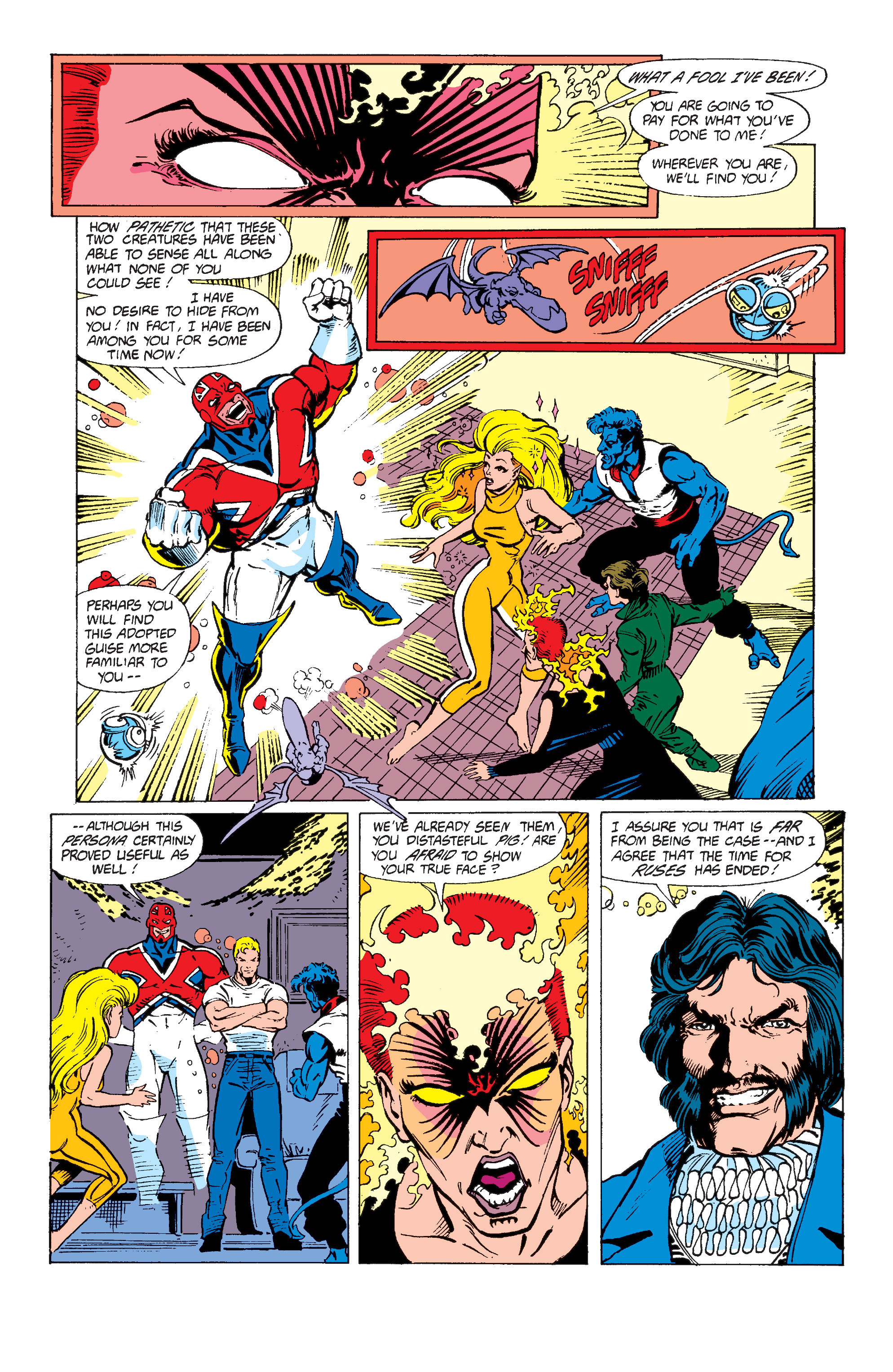 Read online Excalibur (1988) comic -  Issue #26 - 19