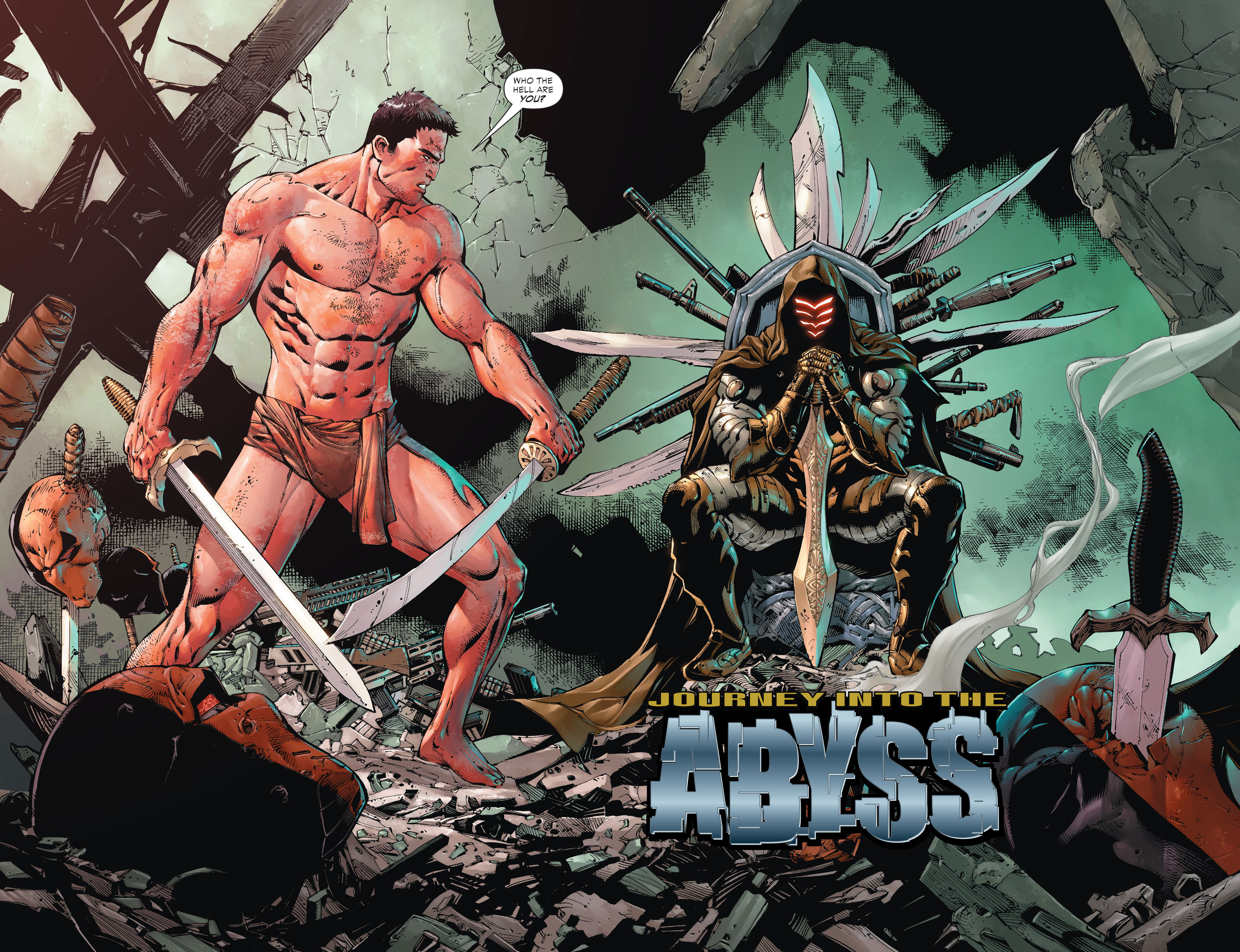Read online Deathstroke: Gods of War comic -  Issue # TPB - 27