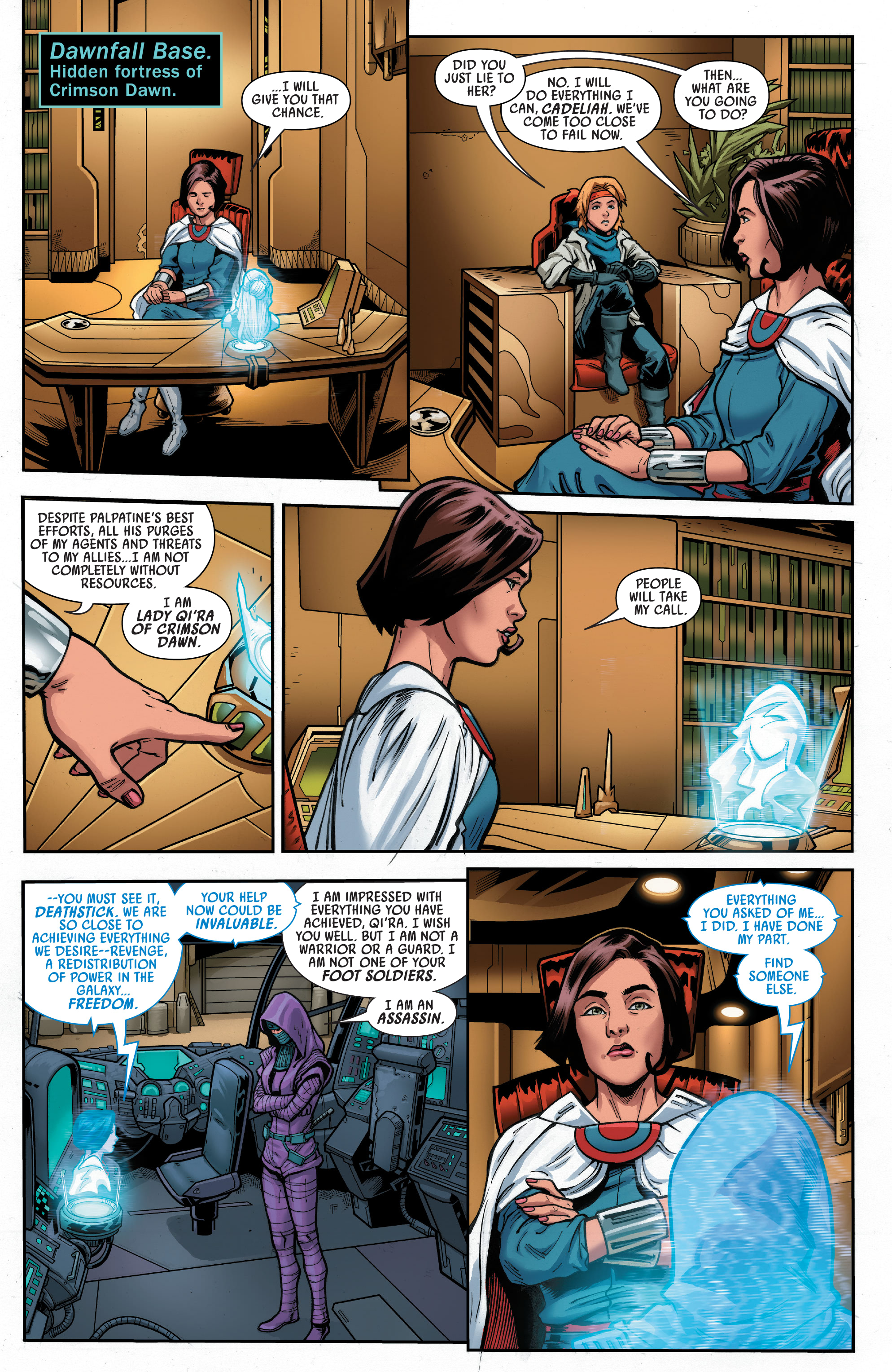 Read online Star Wars: Hidden Empire comic -  Issue #4 - 6
