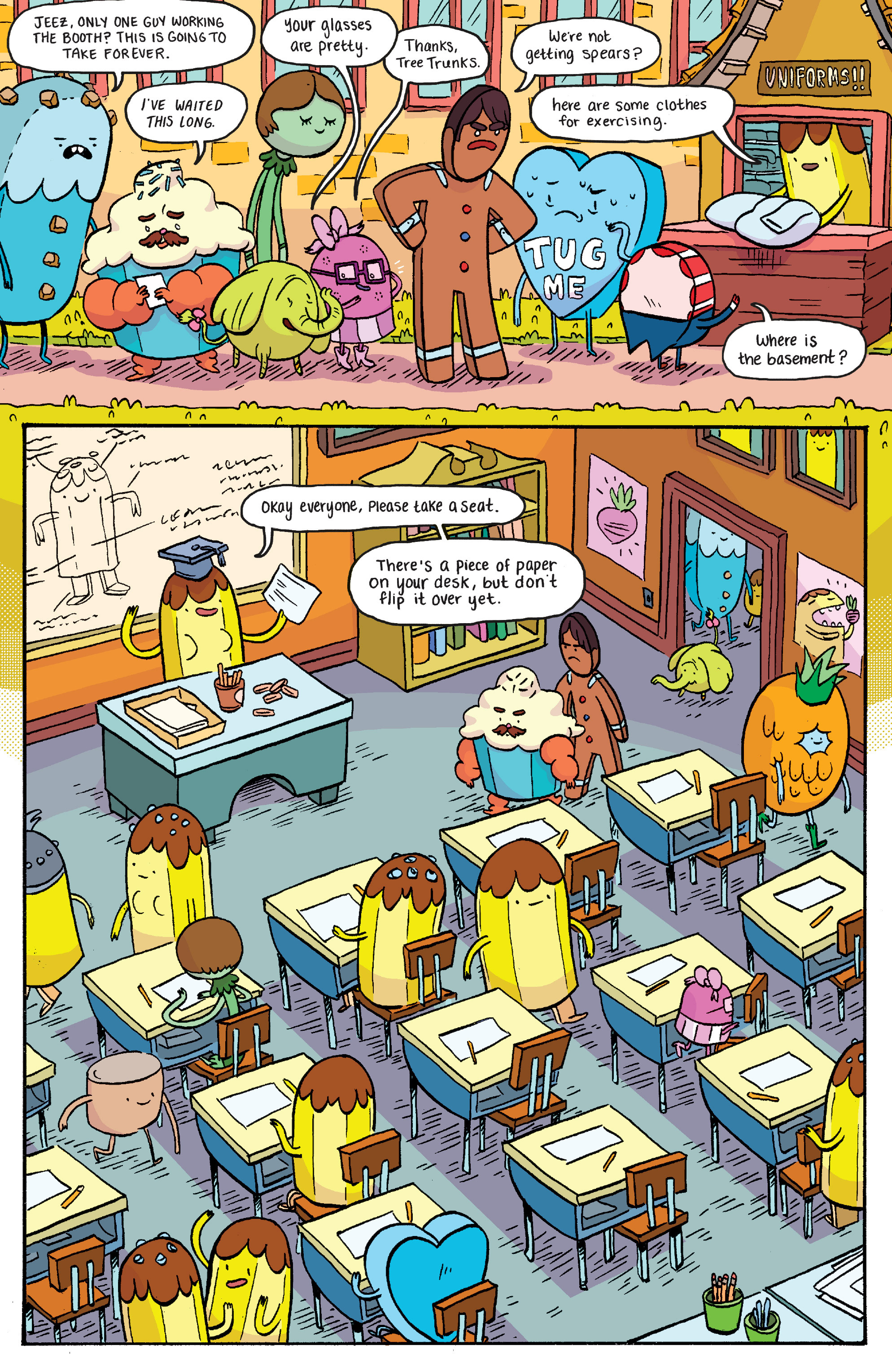 Read online Adventure Time: Banana Guard Academ comic -  Issue #2 - 8