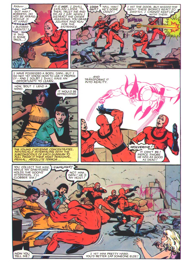 Read online Marvel Graphic Novel comic -  Issue #4 - The New Mutants - 31