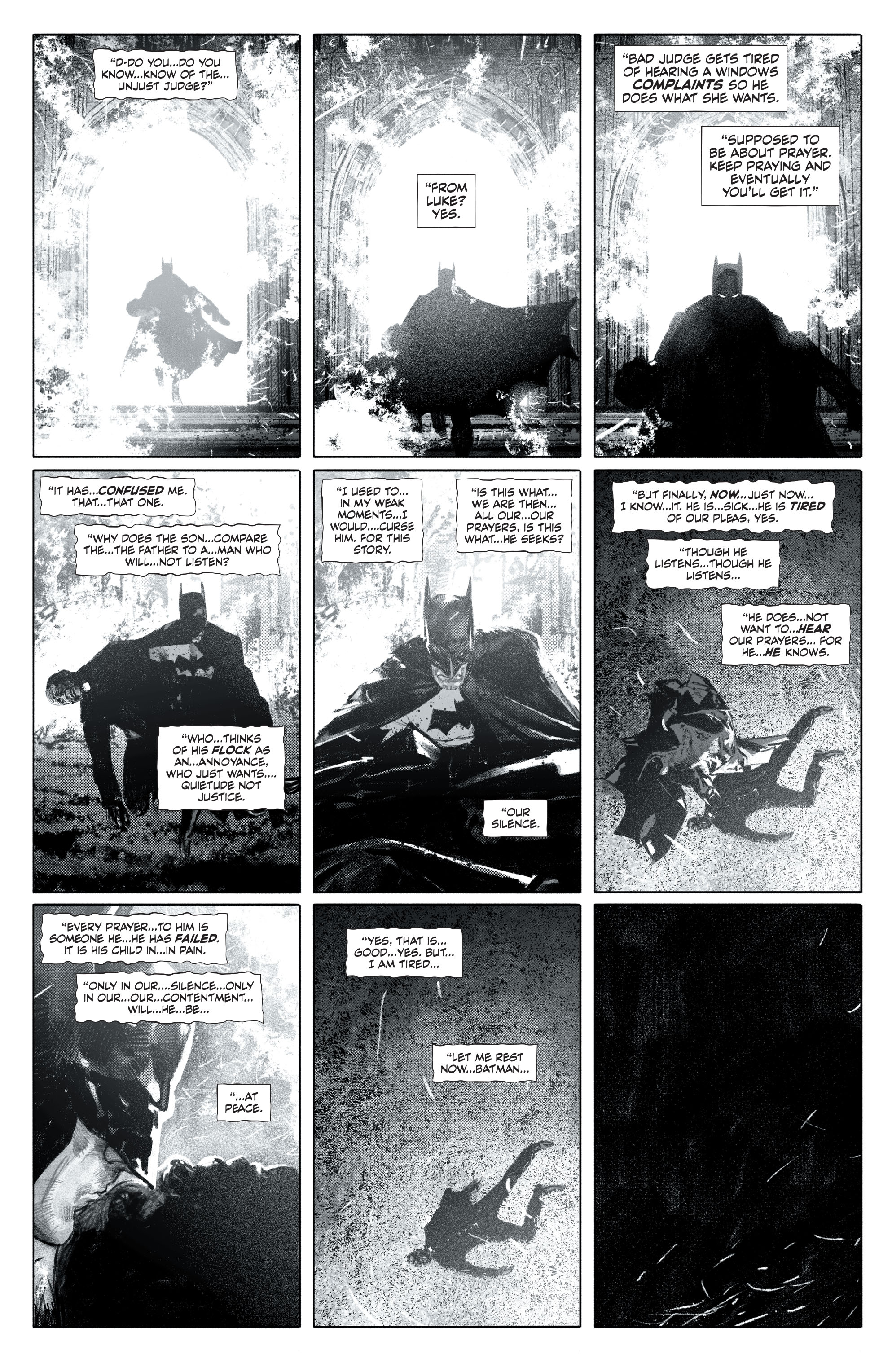 Read online Batman Black & White comic -  Issue #2 - 12
