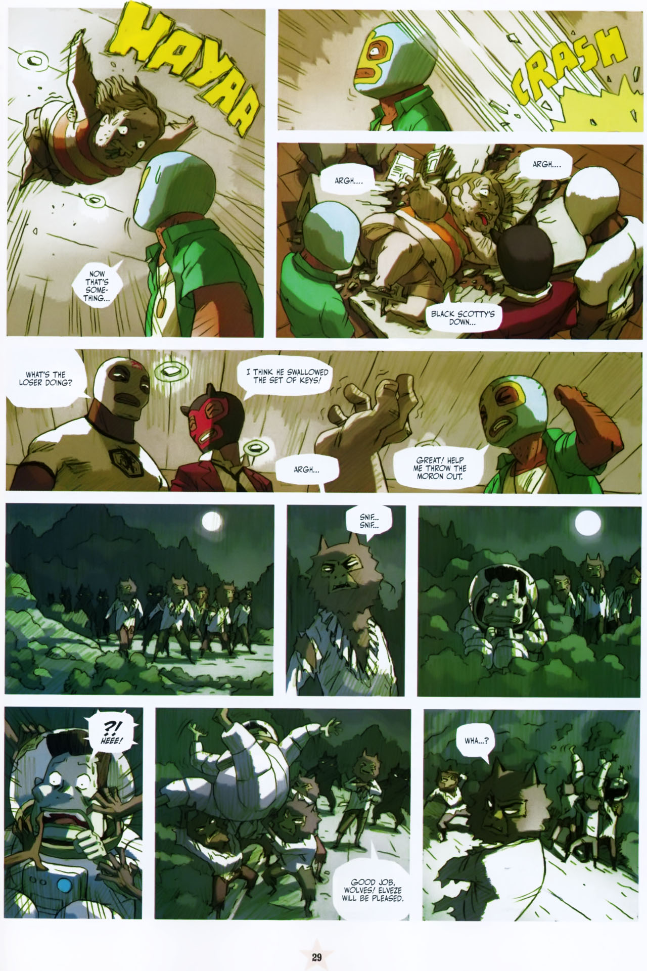 Read online Lucha Libre comic -  Issue #2 - 31