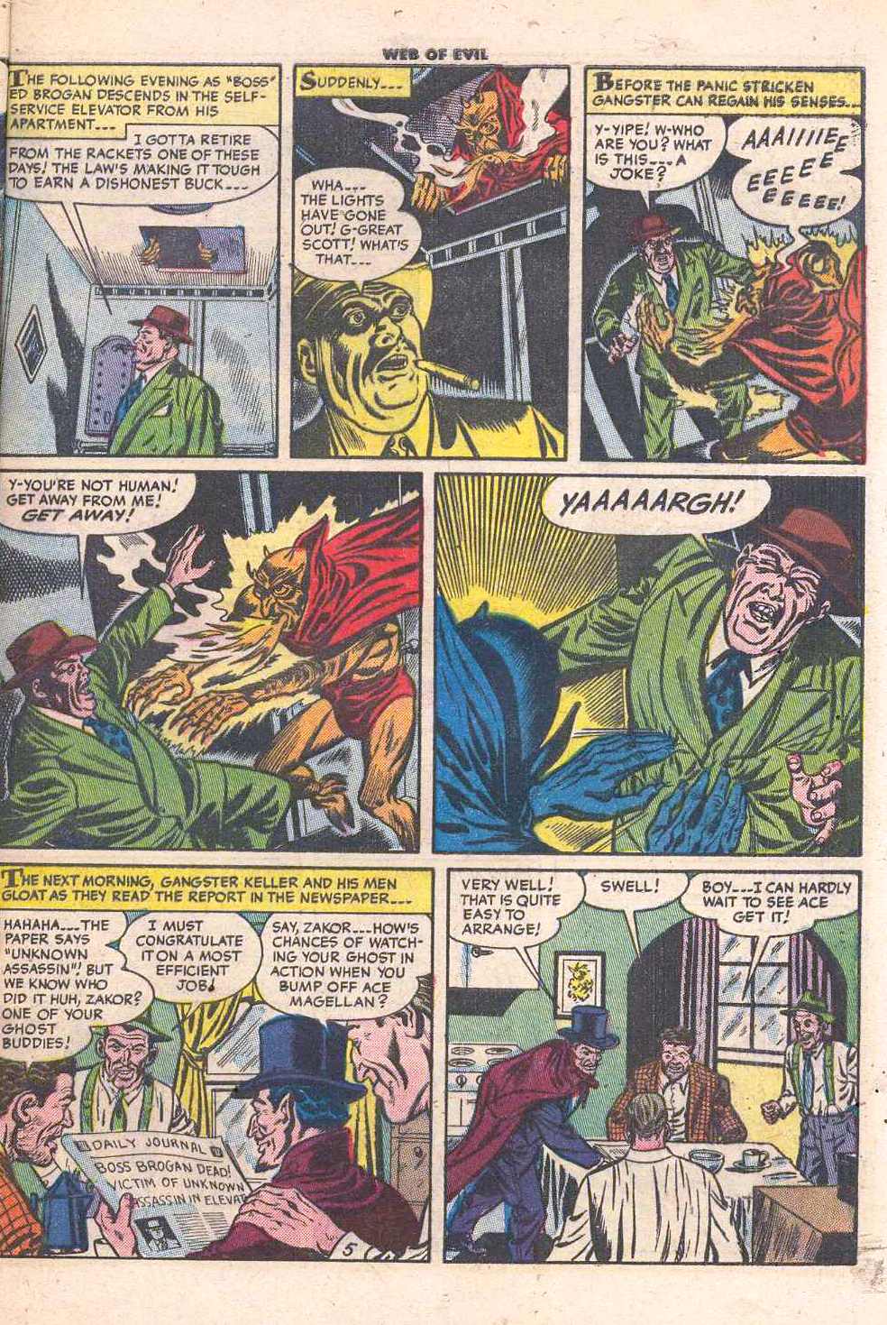 Read online Web of Evil comic -  Issue #16 - 7