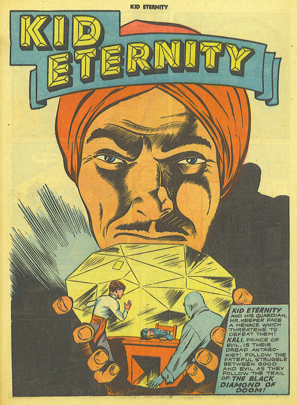 Read online Kid Eternity (1946) comic -  Issue #1 - 35