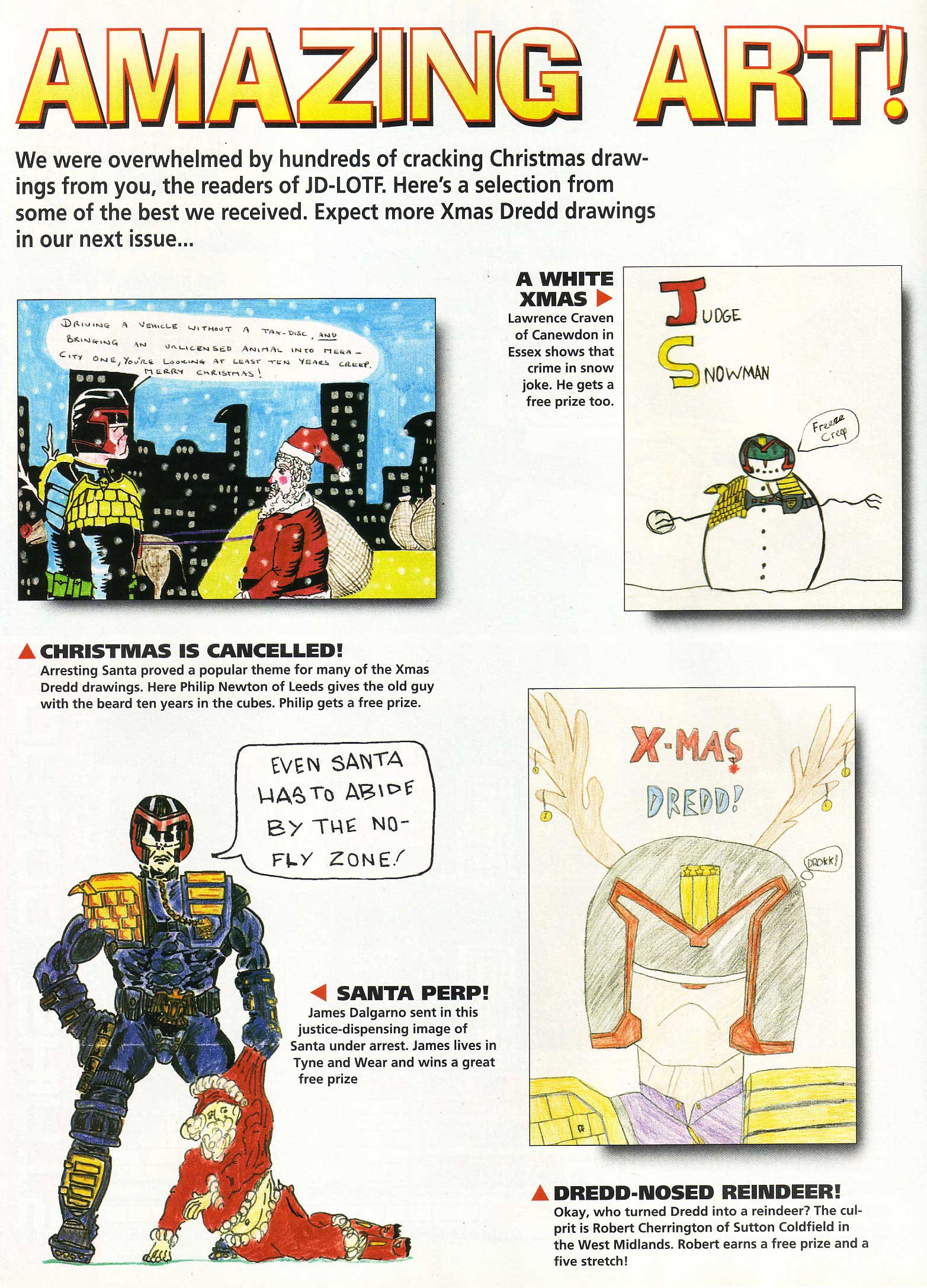 Read online Judge Dredd Lawman of the Future comic -  Issue #11 - 16