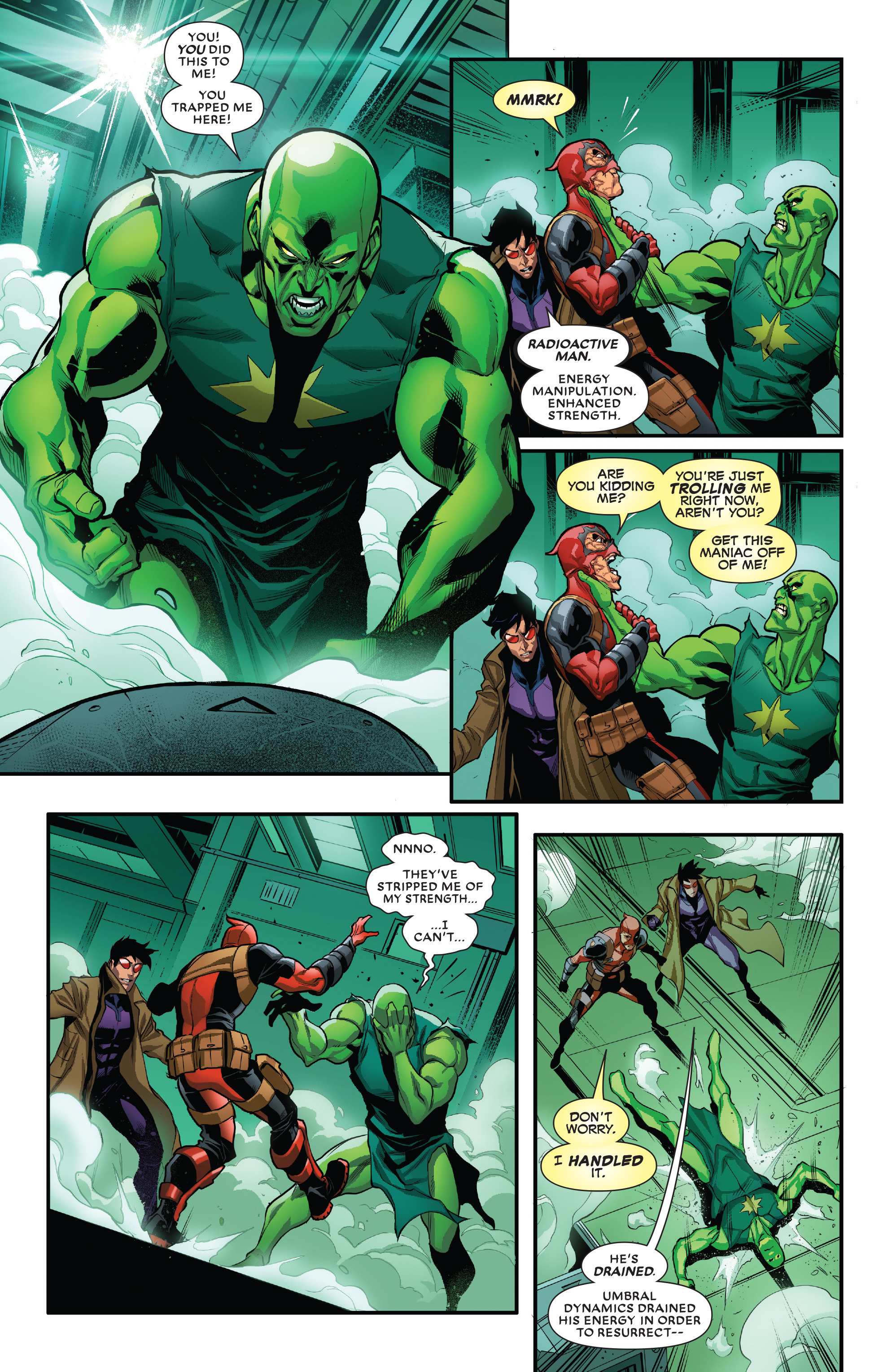 Read online Deadpool & the Mercs For Money [II] comic -  Issue #5 - 7
