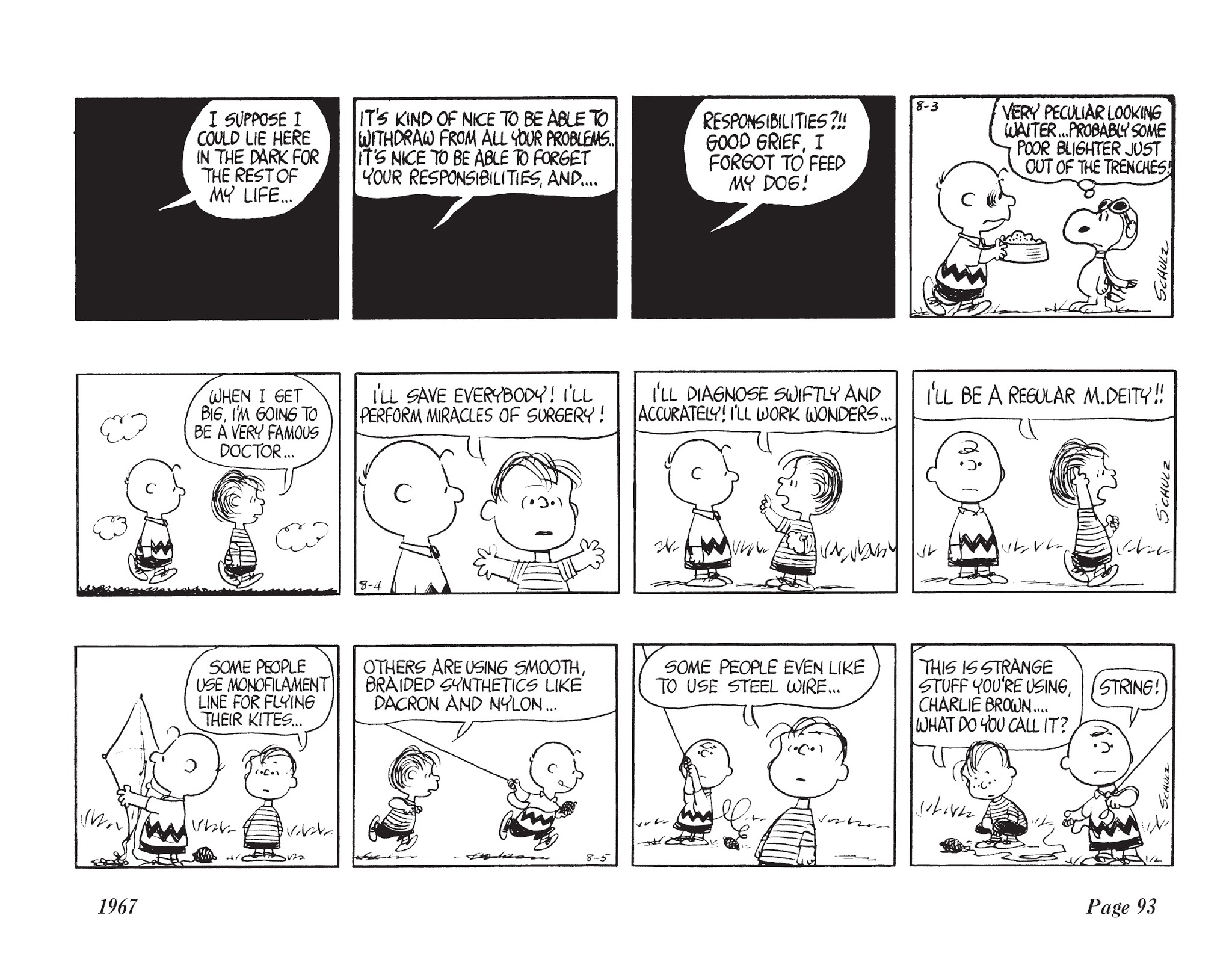 Read online The Complete Peanuts comic -  Issue # TPB 9 - 104