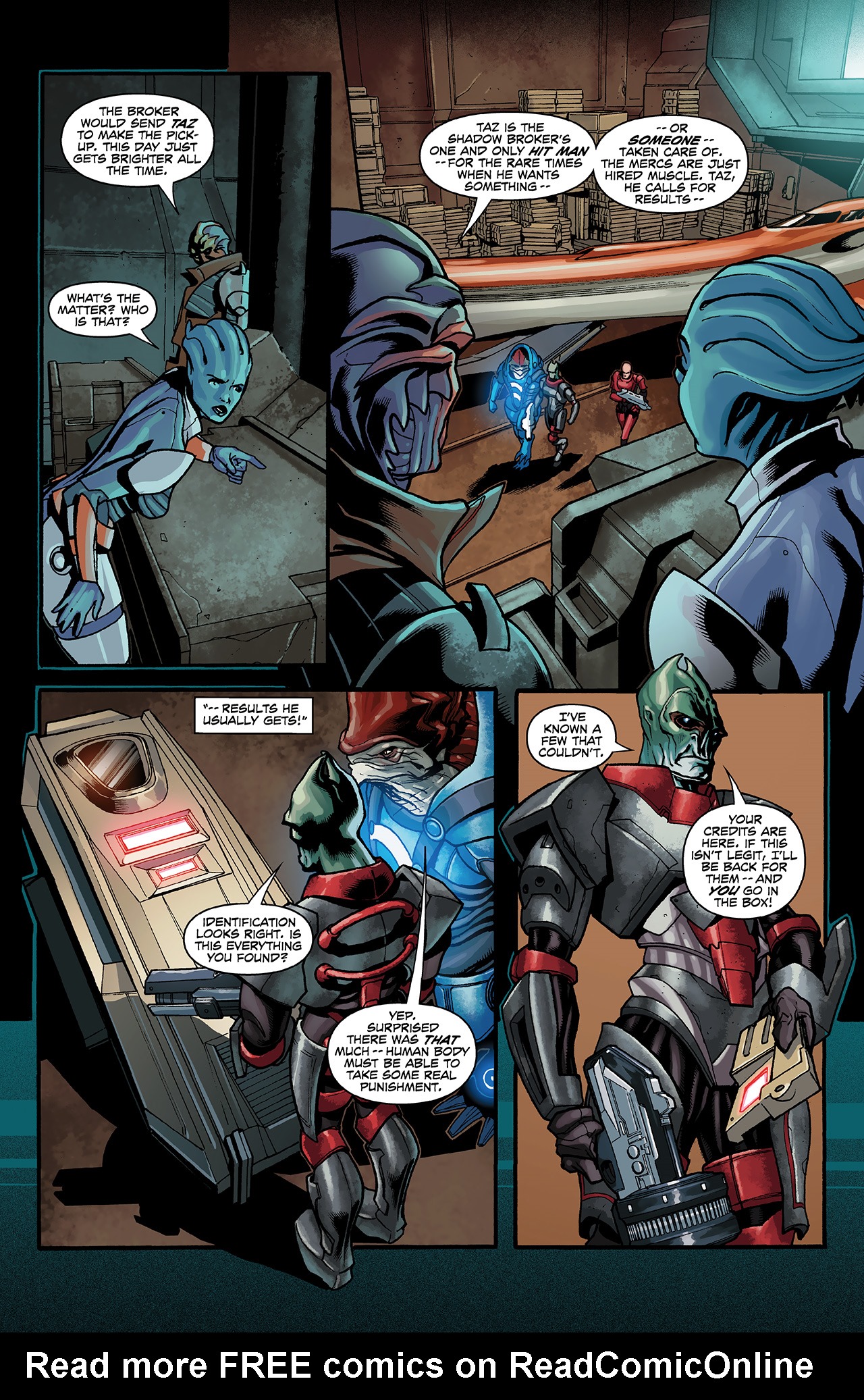 Read online Mass Effect: Redemption comic -  Issue #2 - 19