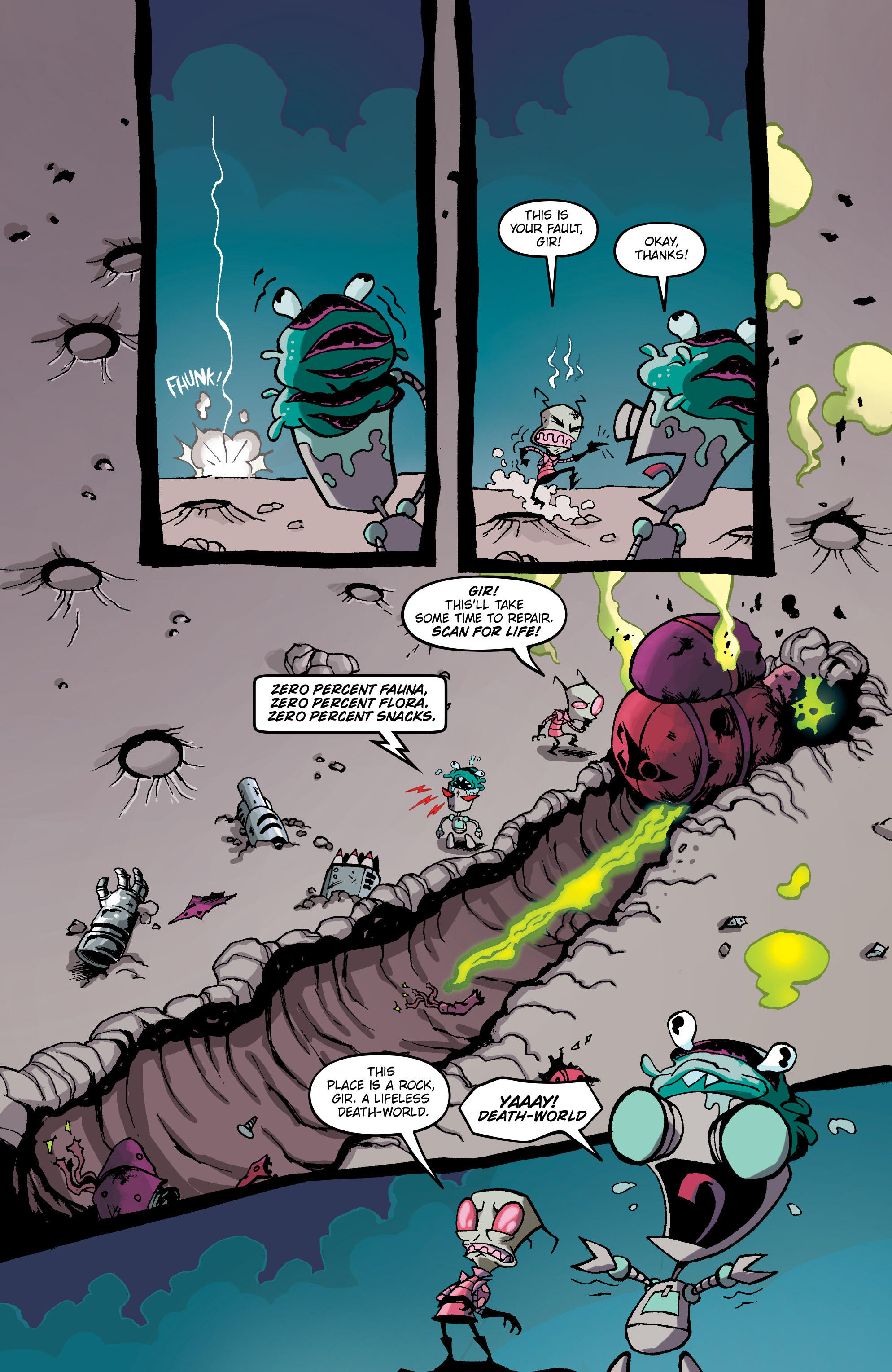 Read online Invader Zim comic -  Issue # _TPB 2 - 36