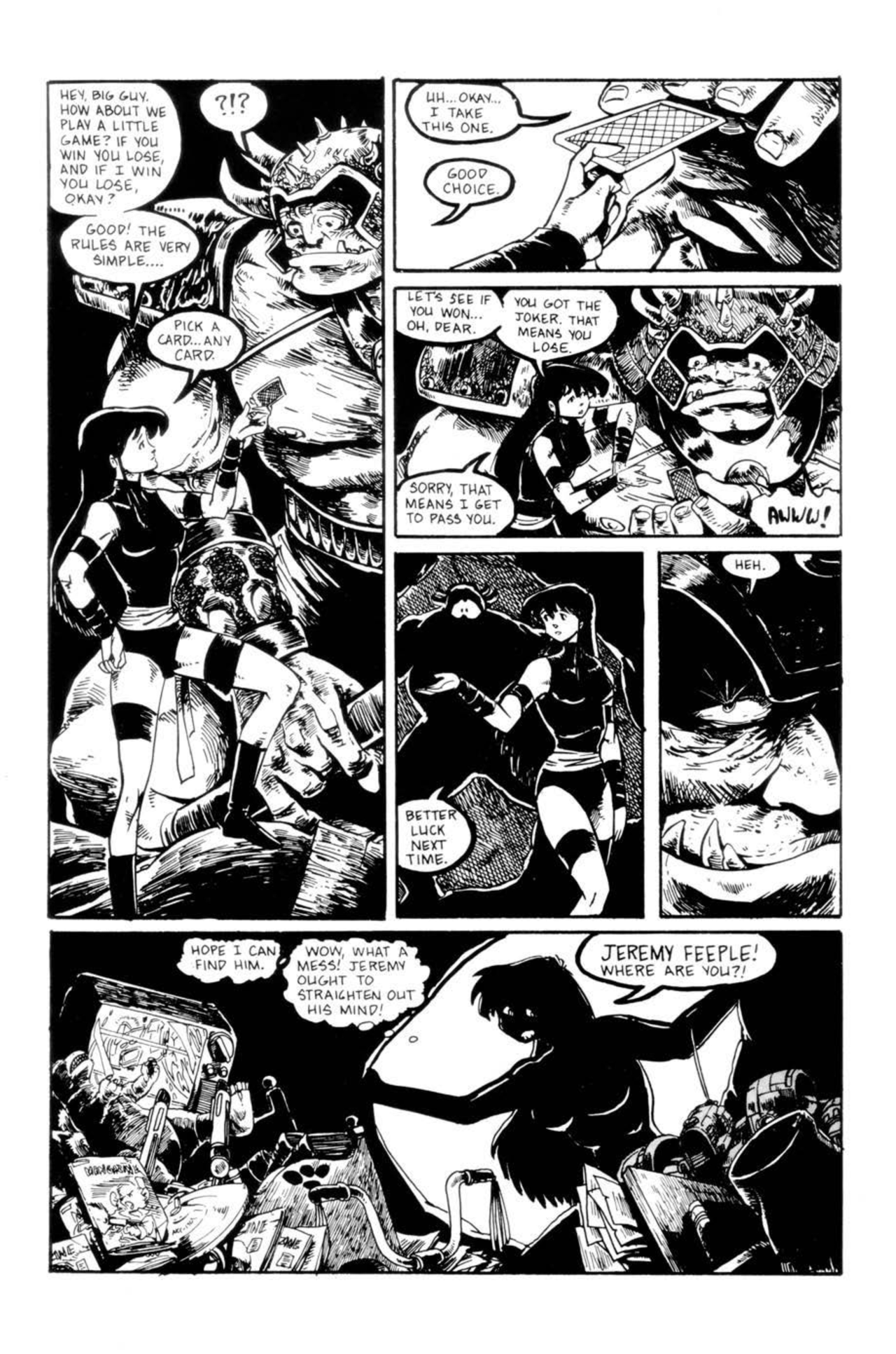 Read online Ninja High School (1986) comic -  Issue #3 - 25