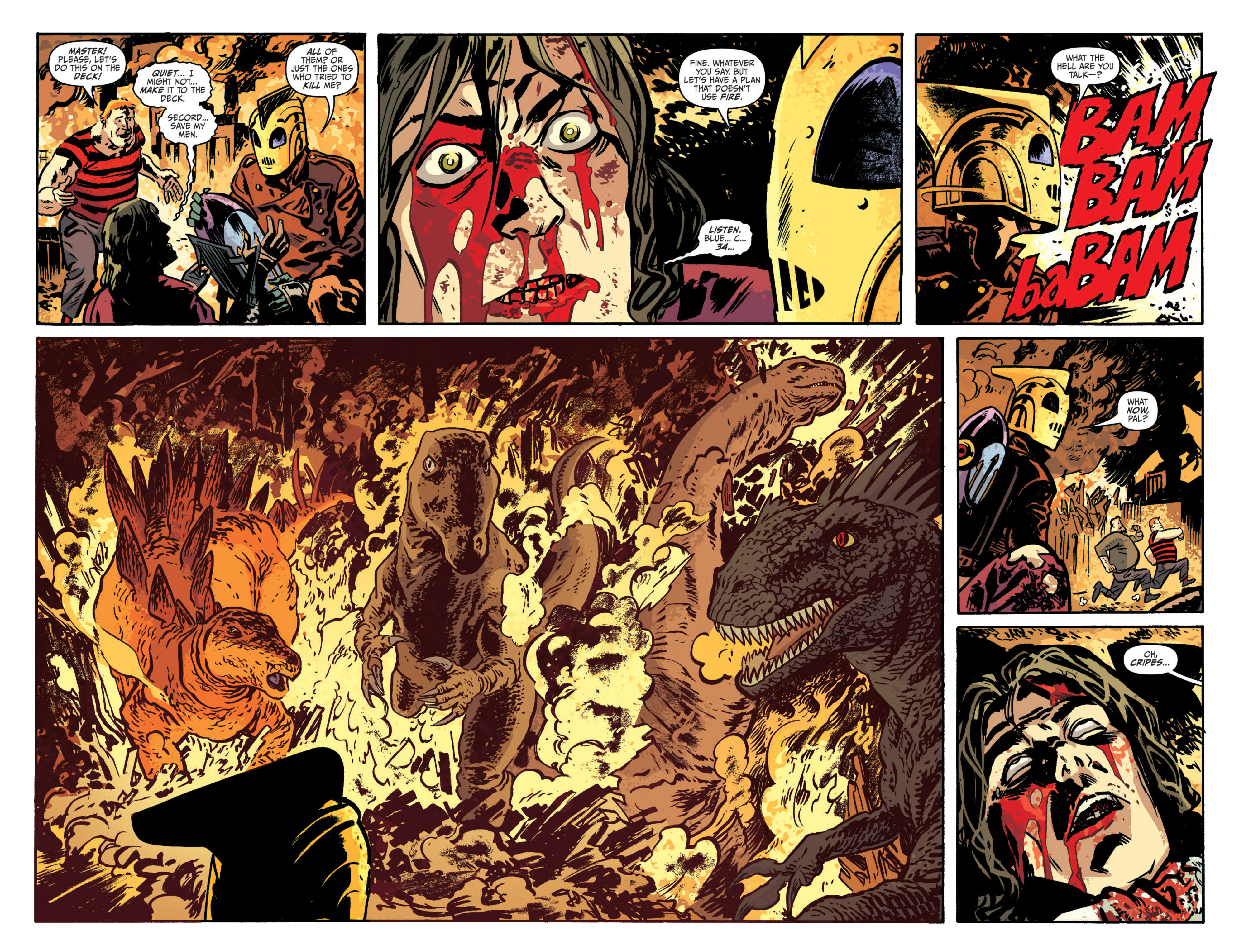Read online The Rocketeer: Cargo of Doom comic -  Issue # TPB - 60