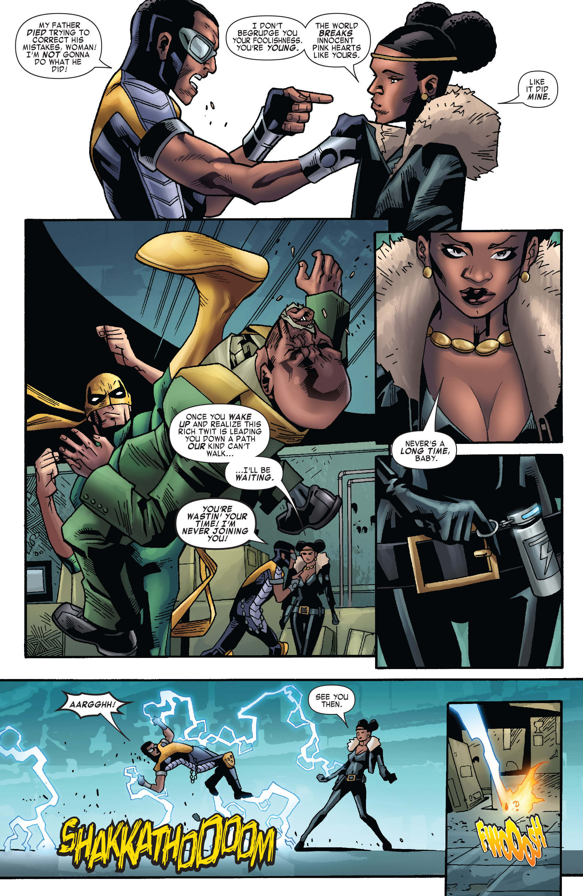 Read online Shadowland: Power Man comic -  Issue #4 - 5