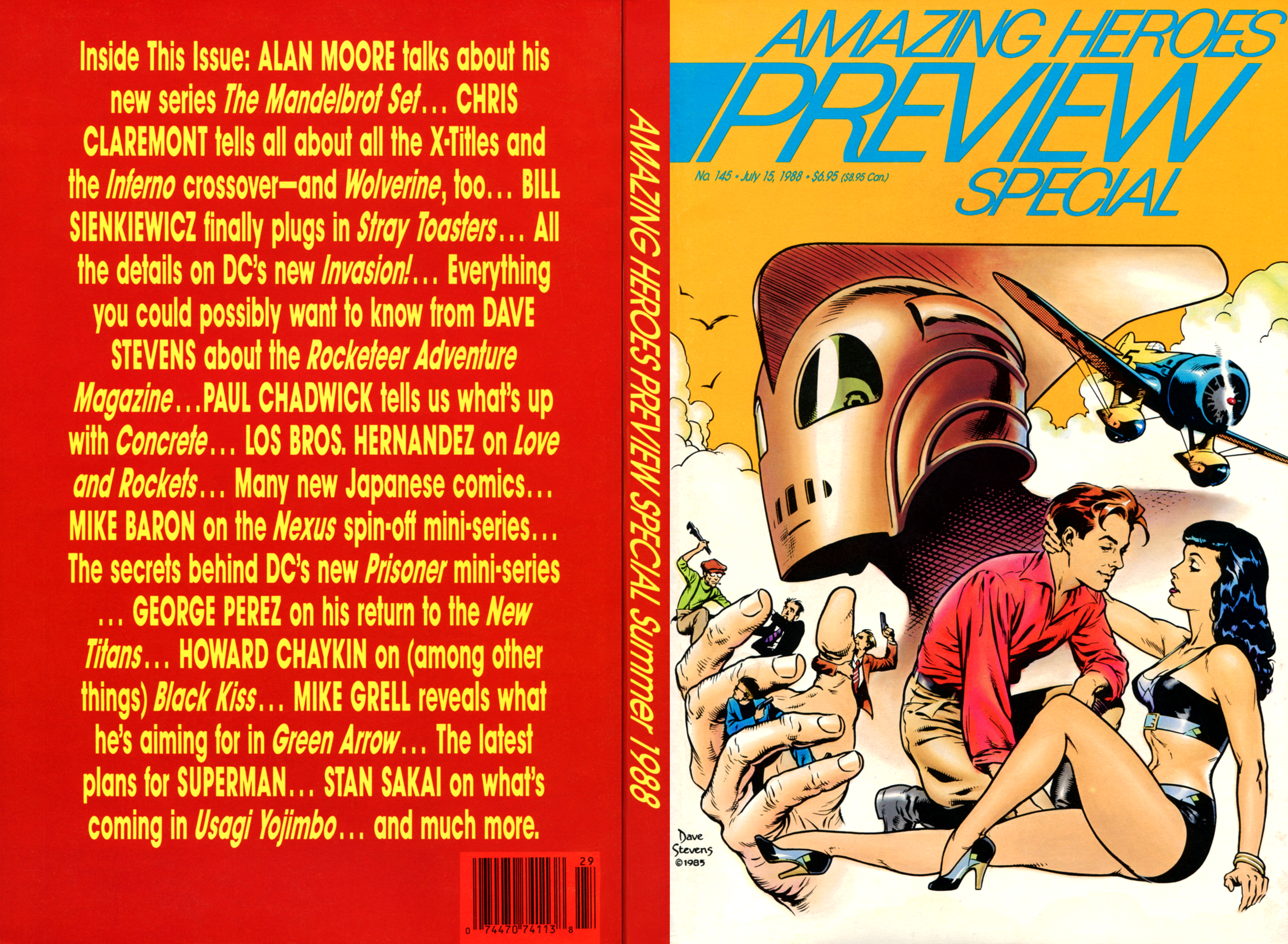 Read online Amazing Heroes comic -  Issue #145 - 1
