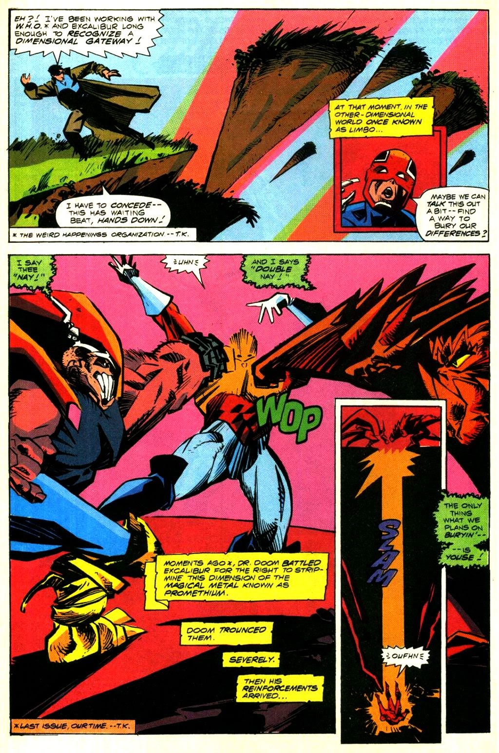 Read online Excalibur (1988) comic -  Issue #38 - 3