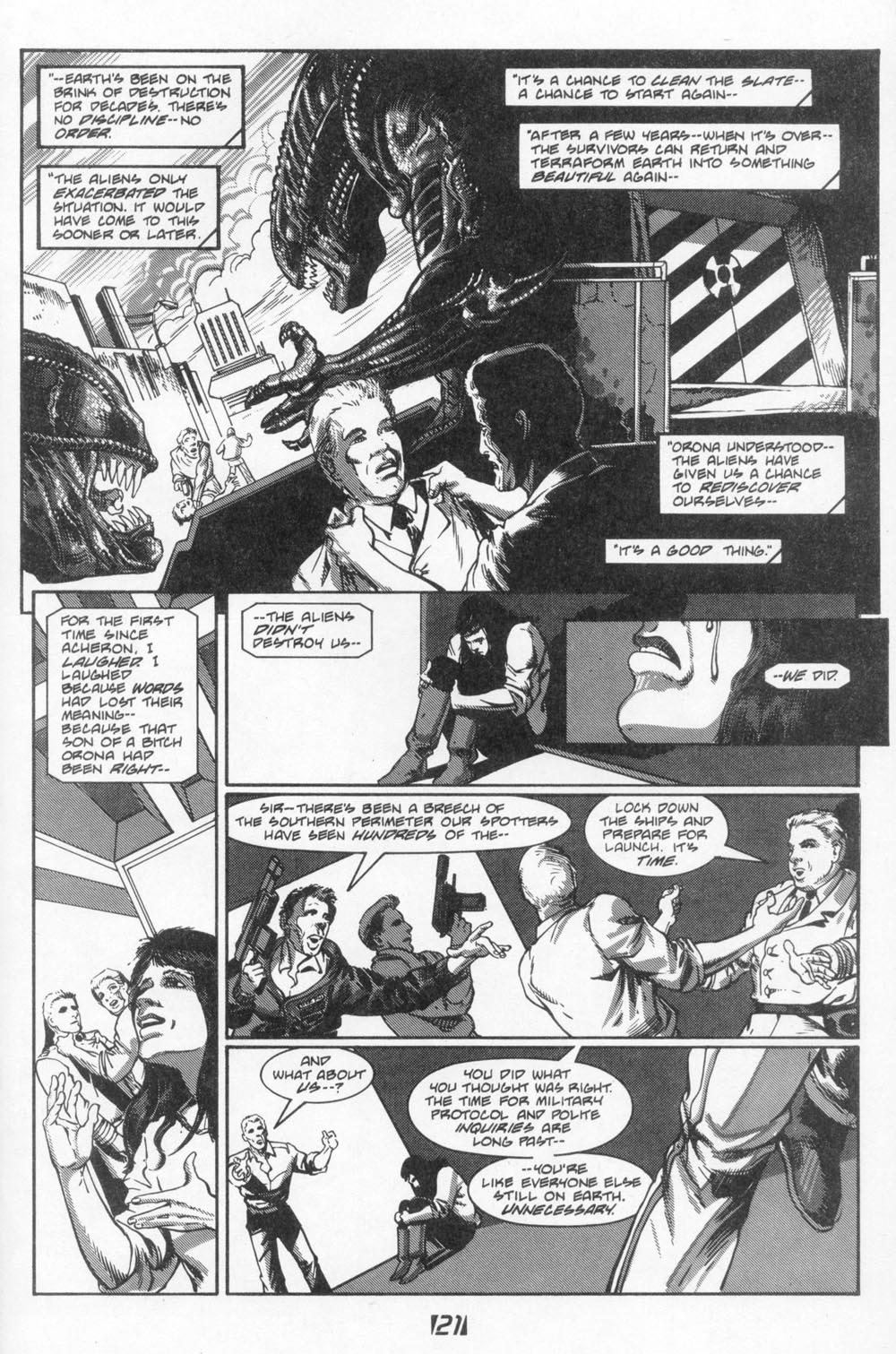 Read online Aliens (1988) comic -  Issue #6 - 23