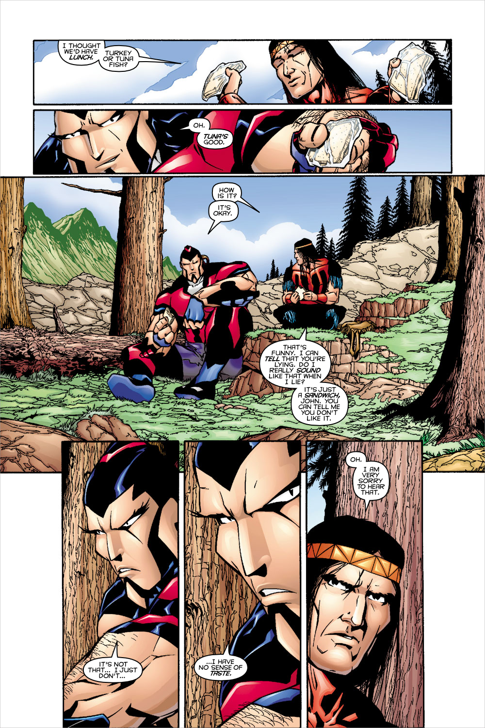 Read online Exiles (2001) comic -  Issue #6 - 7