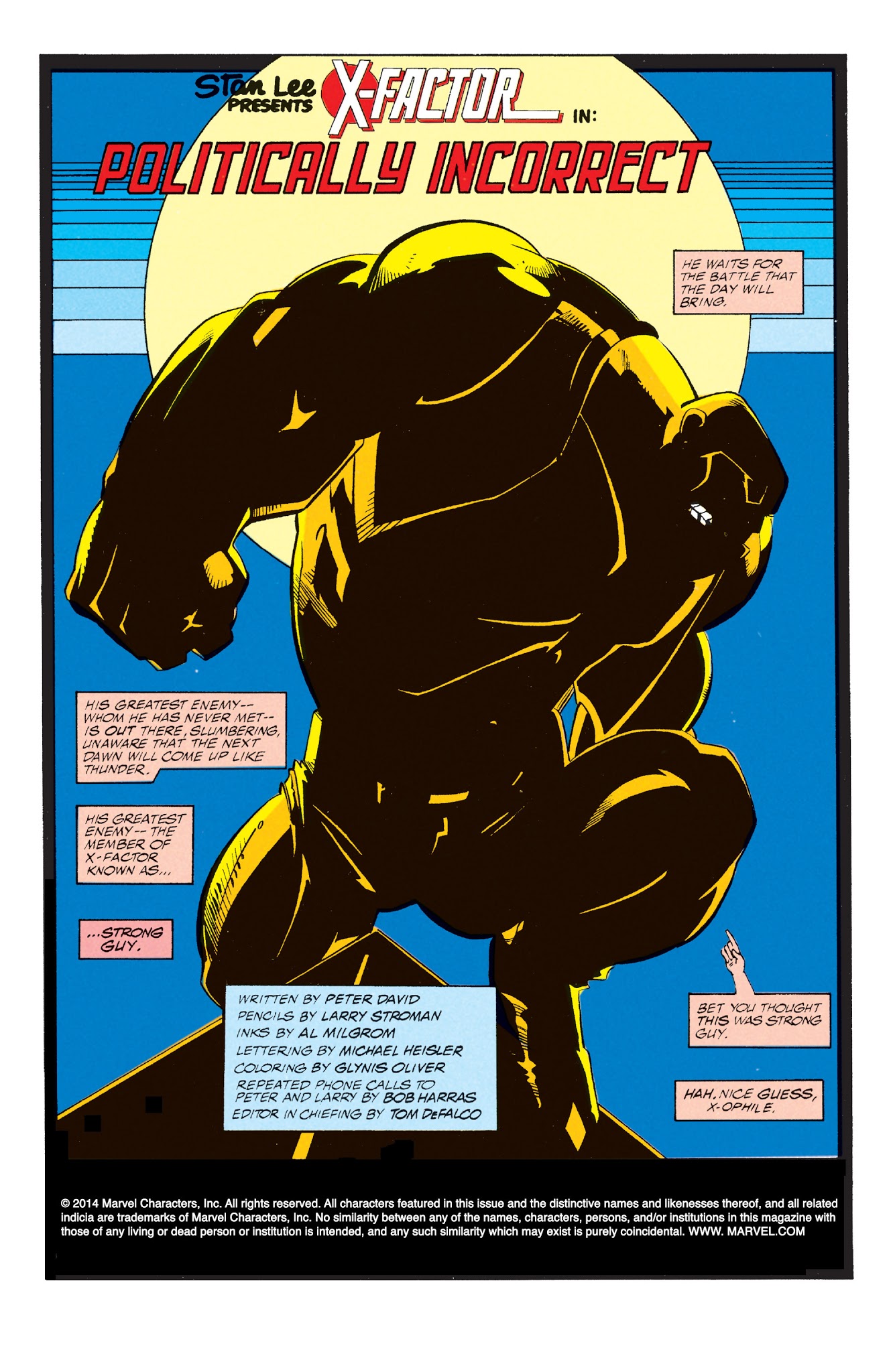 Read online X-Factor Visionaries: Peter David comic -  Issue # TPB 1 - 74