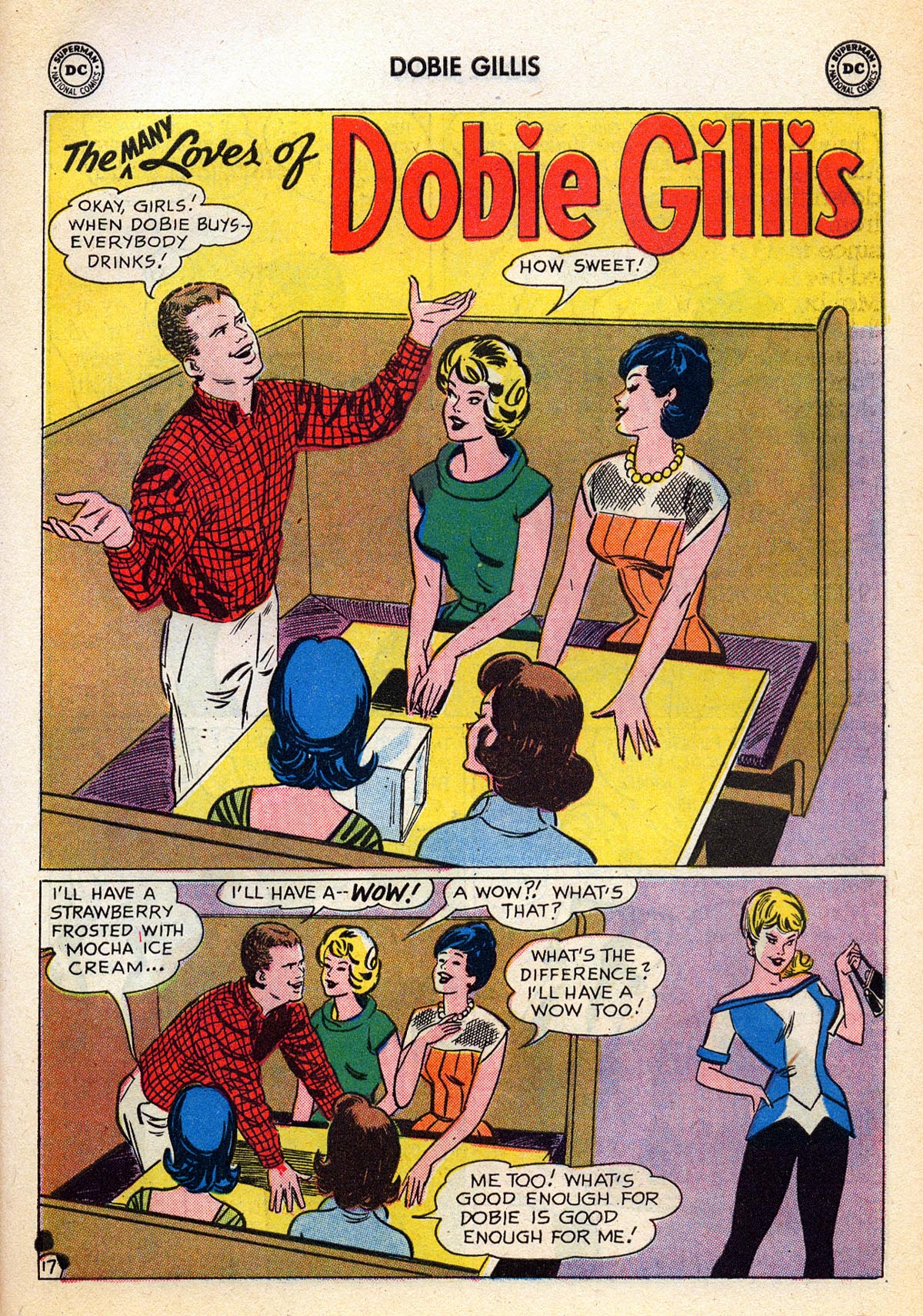 Read online Many Loves of Dobie Gillis comic -  Issue #12 - 22