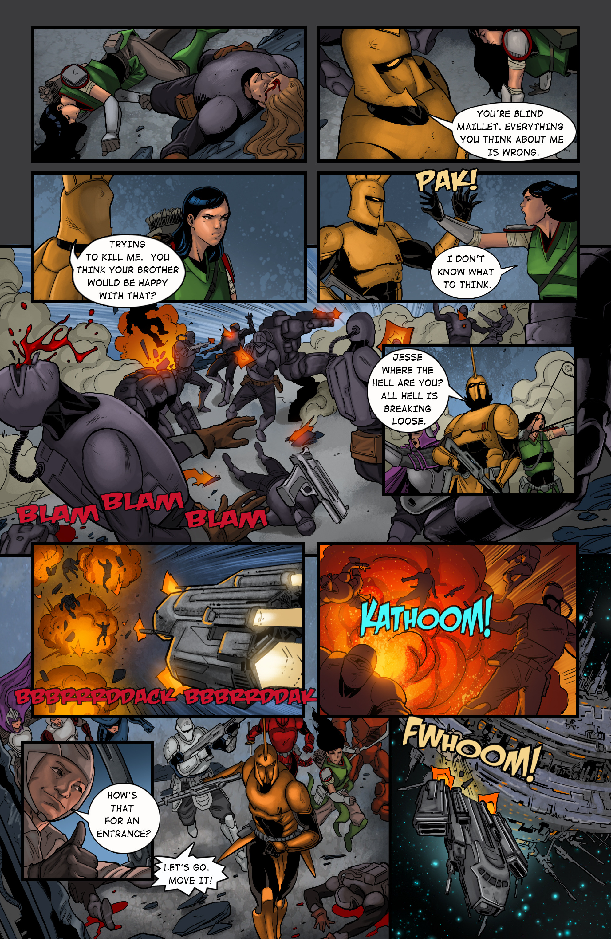 Read online The Heroes of Echo Company comic -  Issue #4 - 24