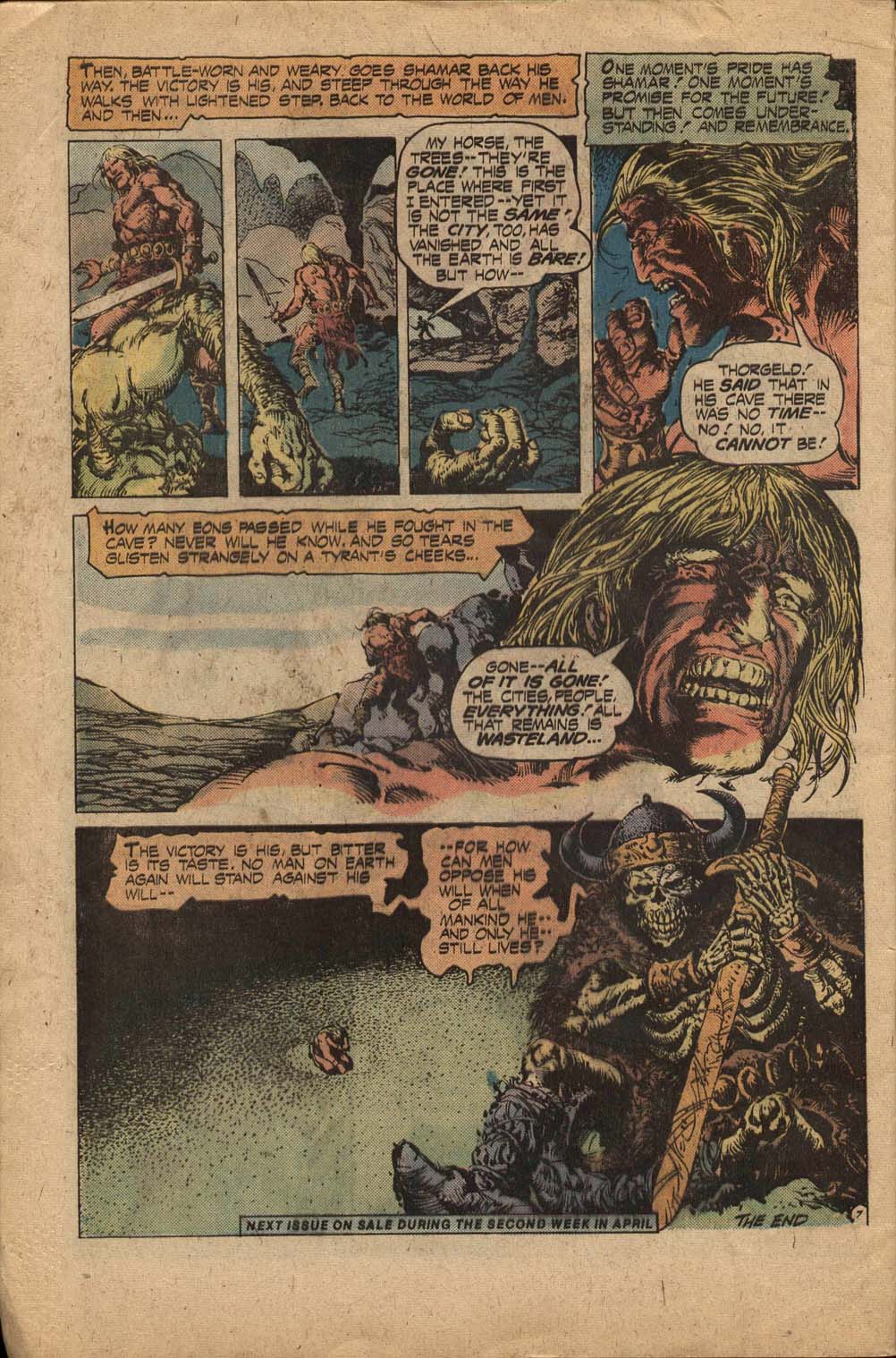 Read online Weird War Tales (1971) comic -  Issue #38 - 32