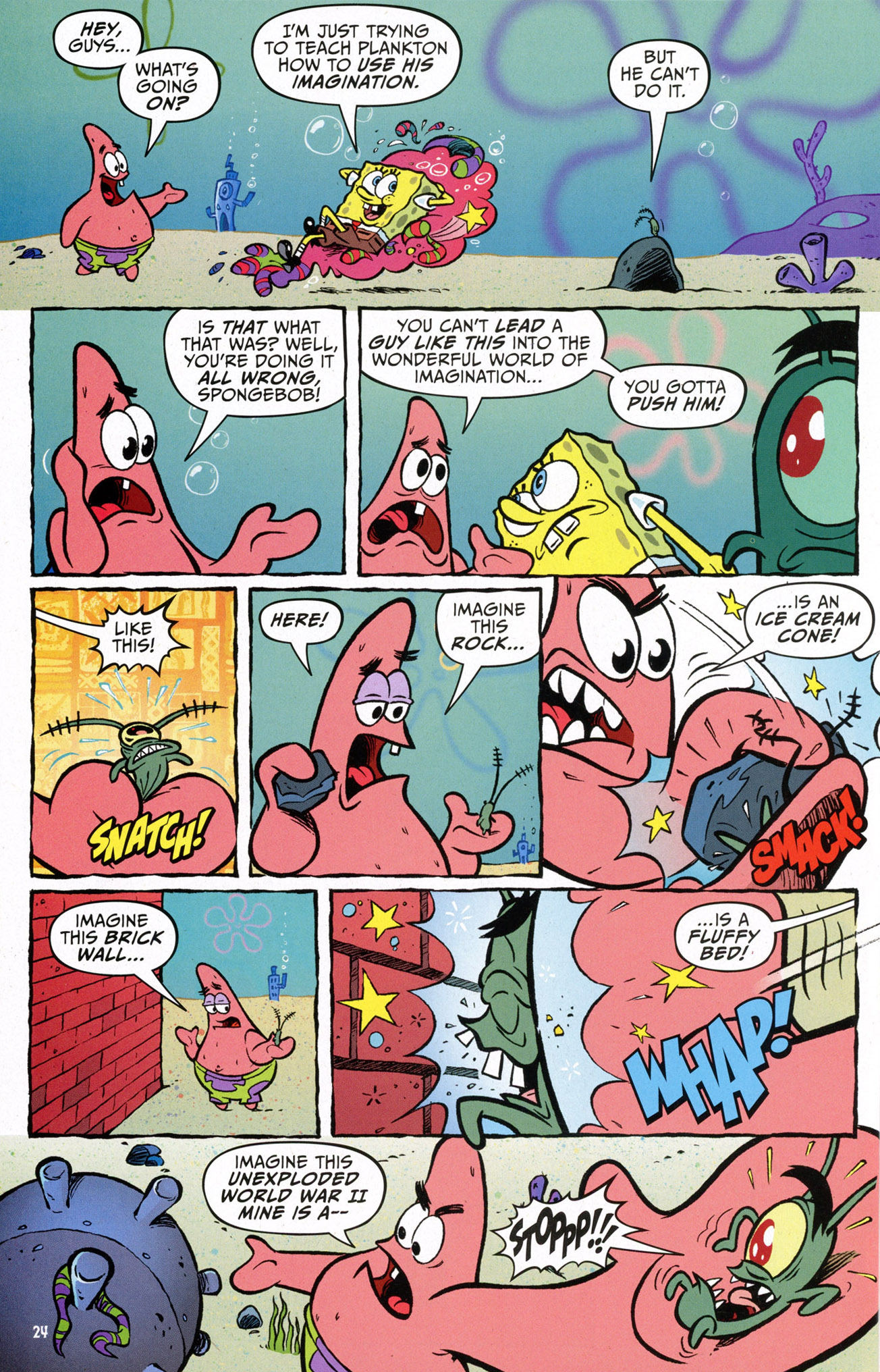 Read online SpongeBob Comics comic -  Issue #65 - 26