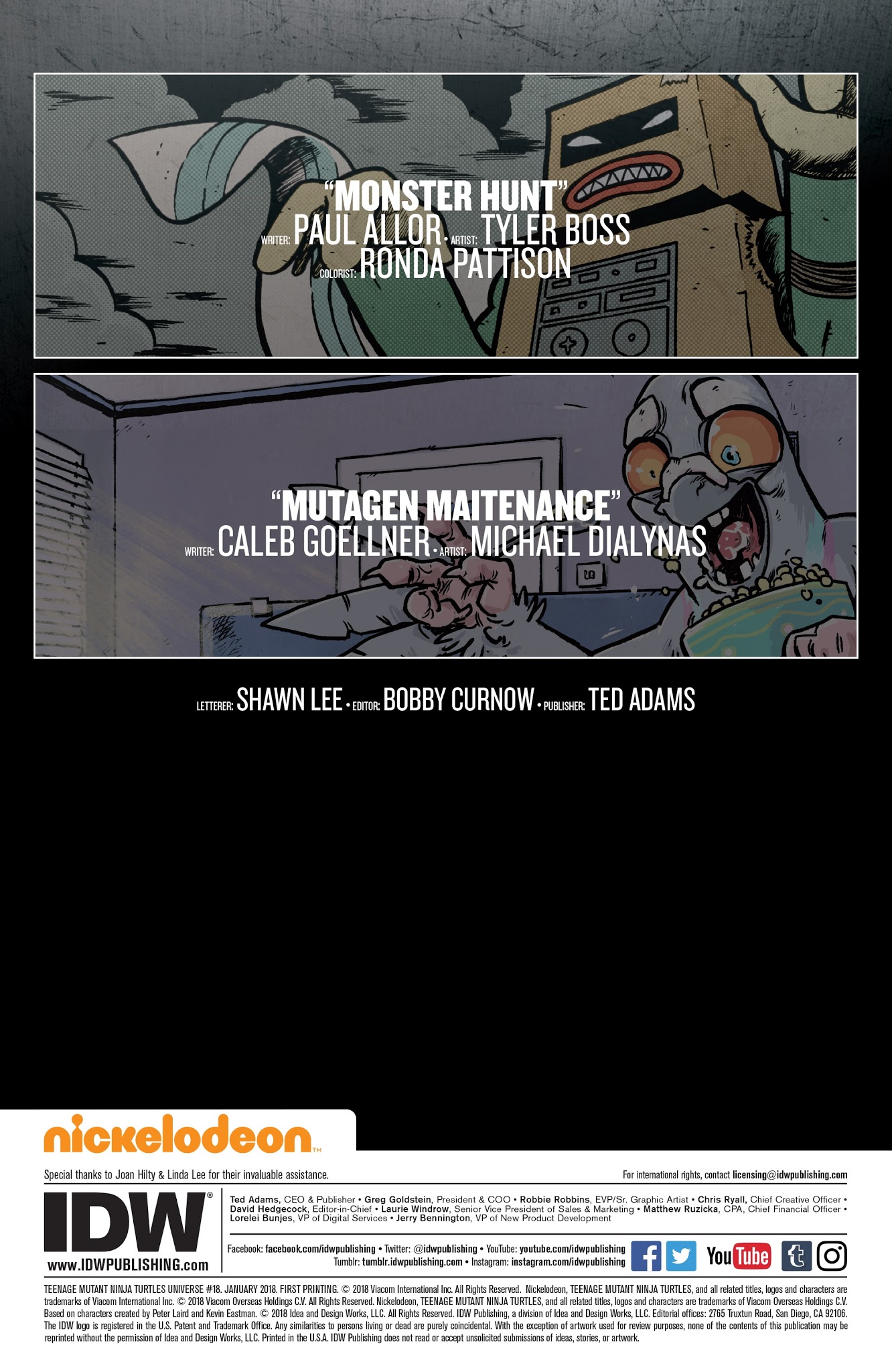 Read online Teenage Mutant Ninja Turtles Universe comic -  Issue #18 - 2