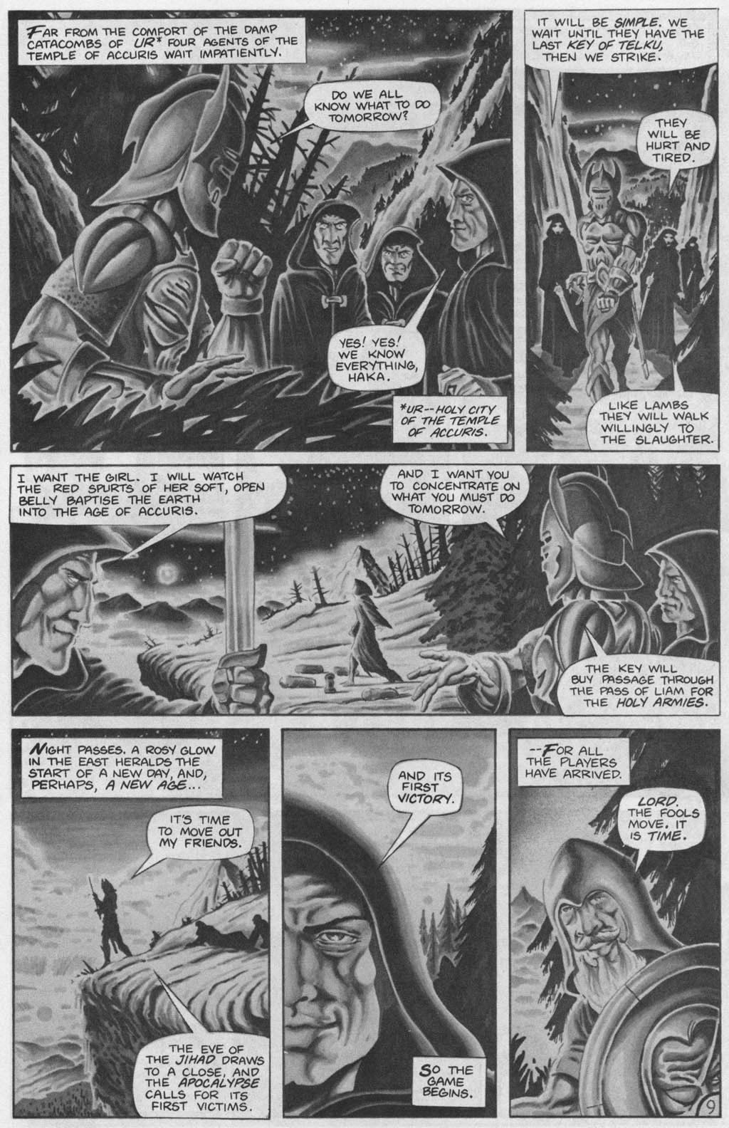 Read online Adventurers (1986) comic -  Issue #7 - 11