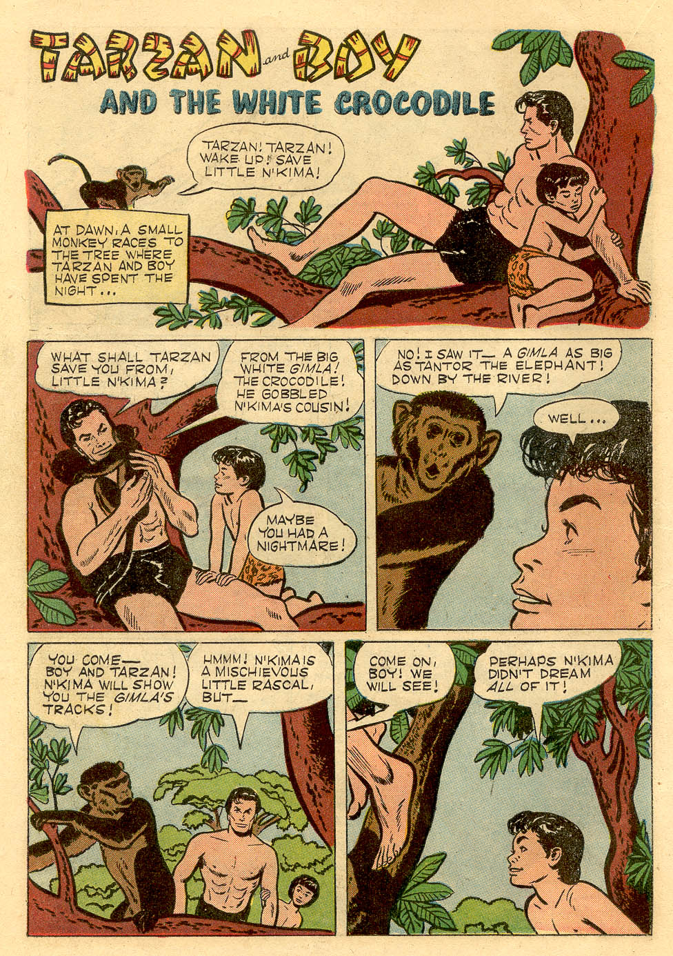 Read online Tarzan (1948) comic -  Issue #62 - 19