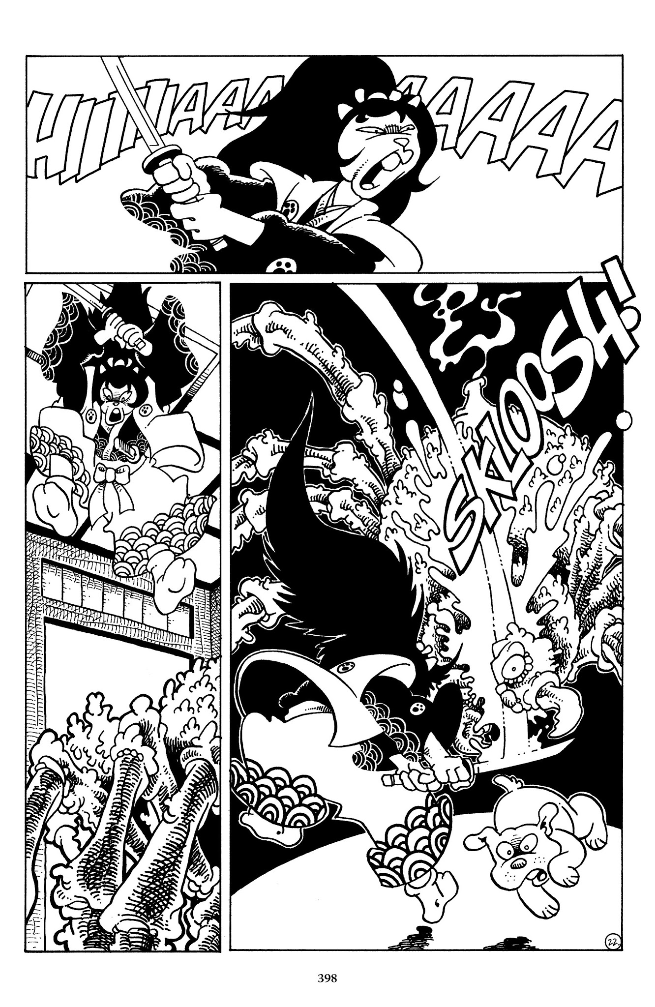 Read online The Usagi Yojimbo Saga comic -  Issue # TPB 5 - 392