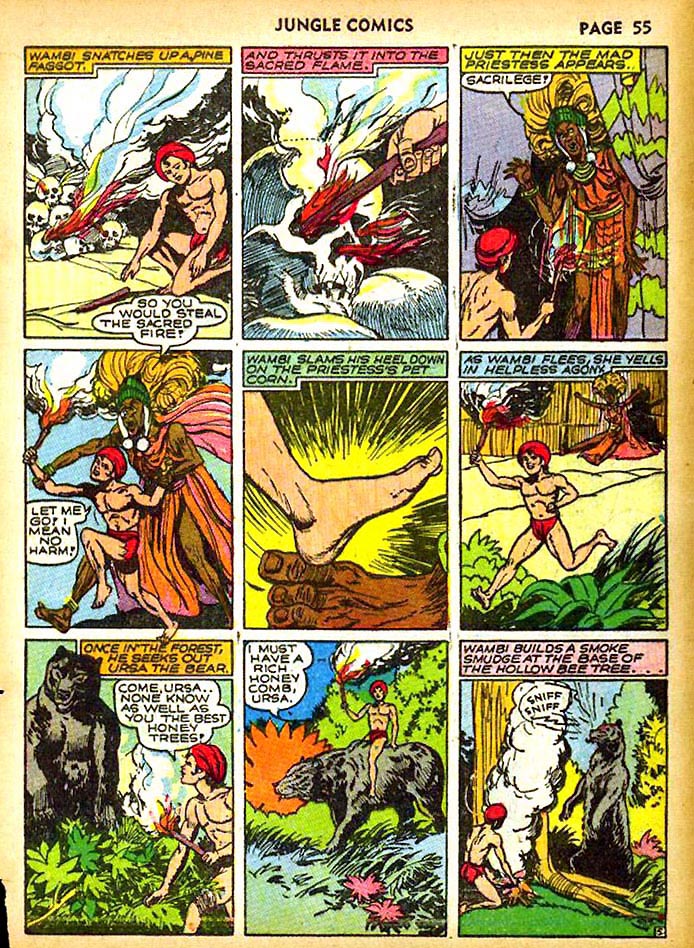Read online Jungle Comics comic -  Issue #23 - 59