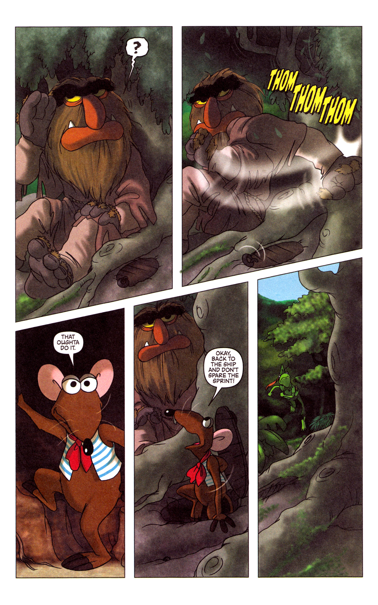 Read online Muppet Peter Pan comic -  Issue #3 - 23