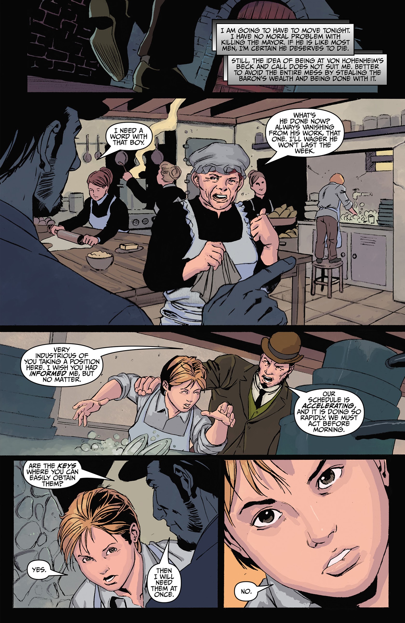 Read online Sherlock Holmes: Moriarty Lives comic -  Issue #4 - 11