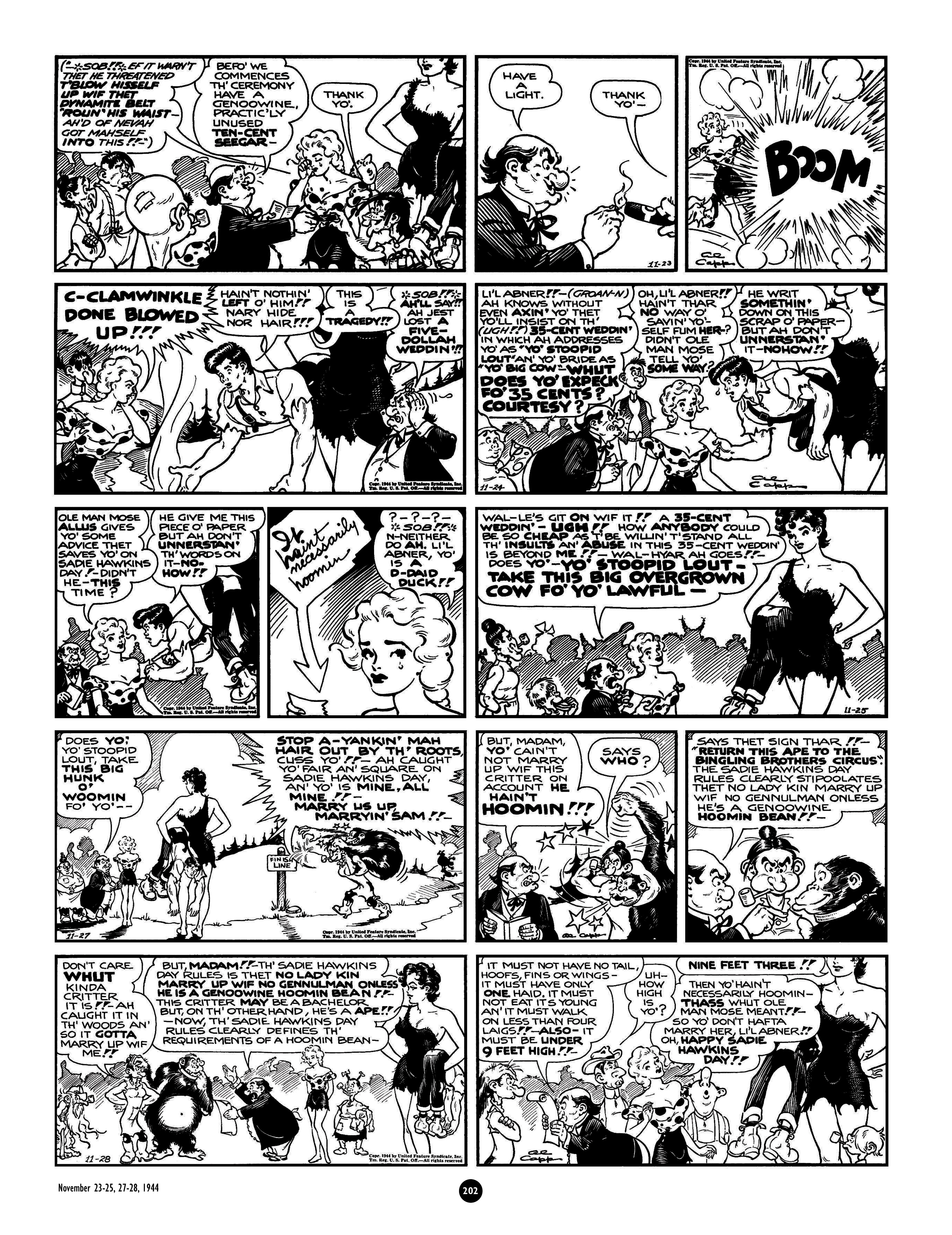 Read online Al Capp's Li'l Abner Complete Daily & Color Sunday Comics comic -  Issue # TPB 5 (Part 3) - 4