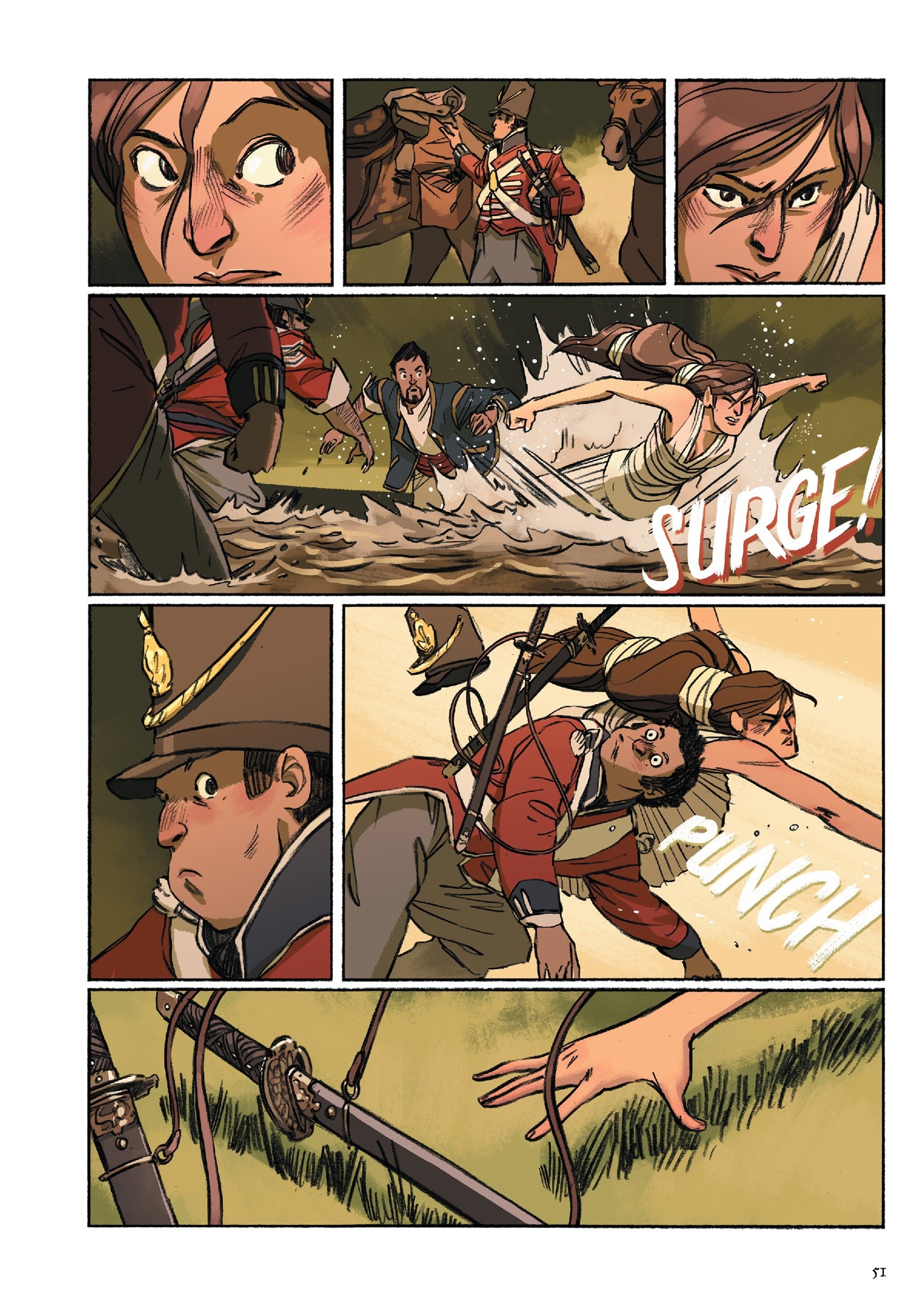 Read online Delilah Dirk and the King's Shilling comic -  Issue # TPB (Part 1) - 55