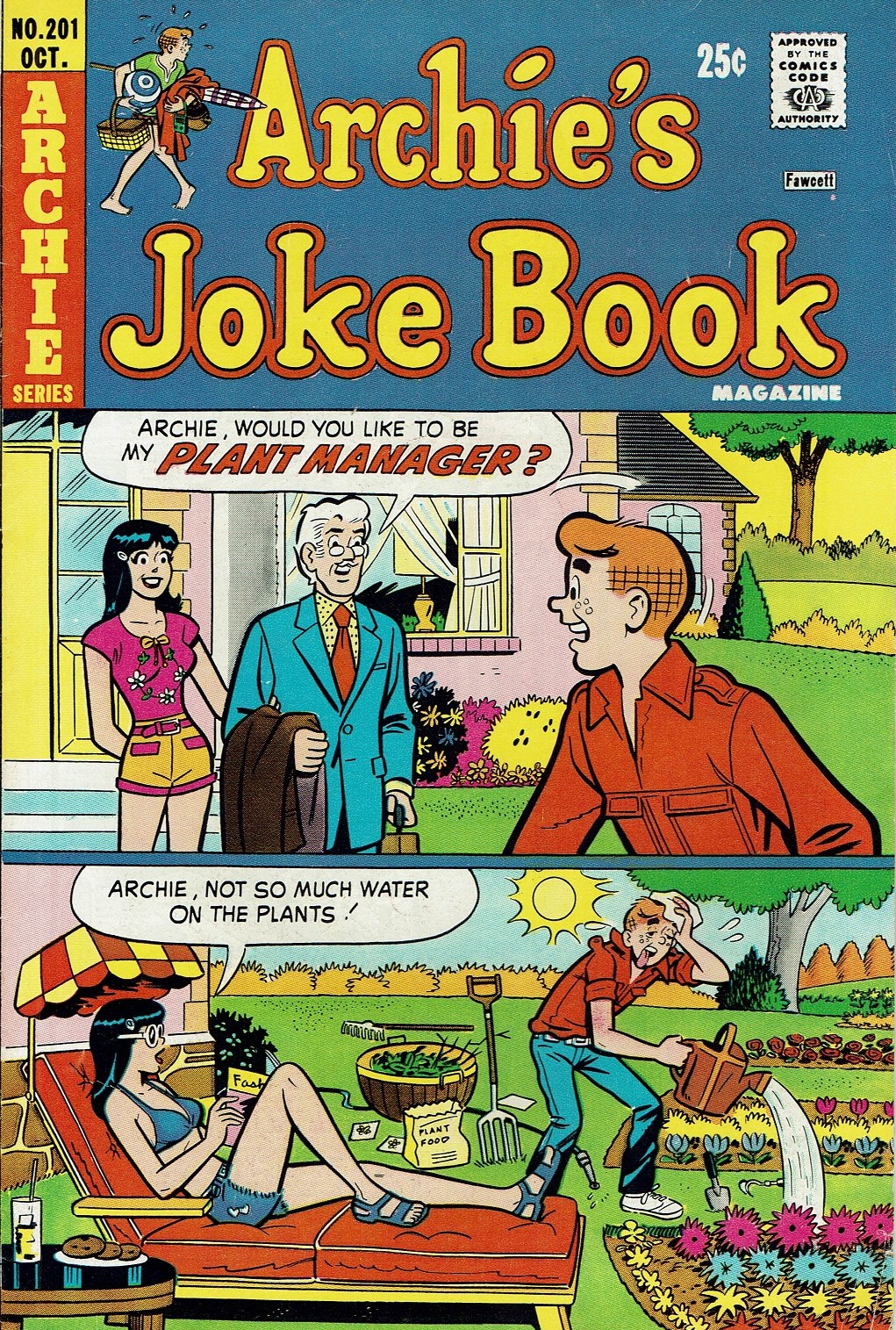 Read online Archie's Joke Book Magazine comic -  Issue #201 - 1