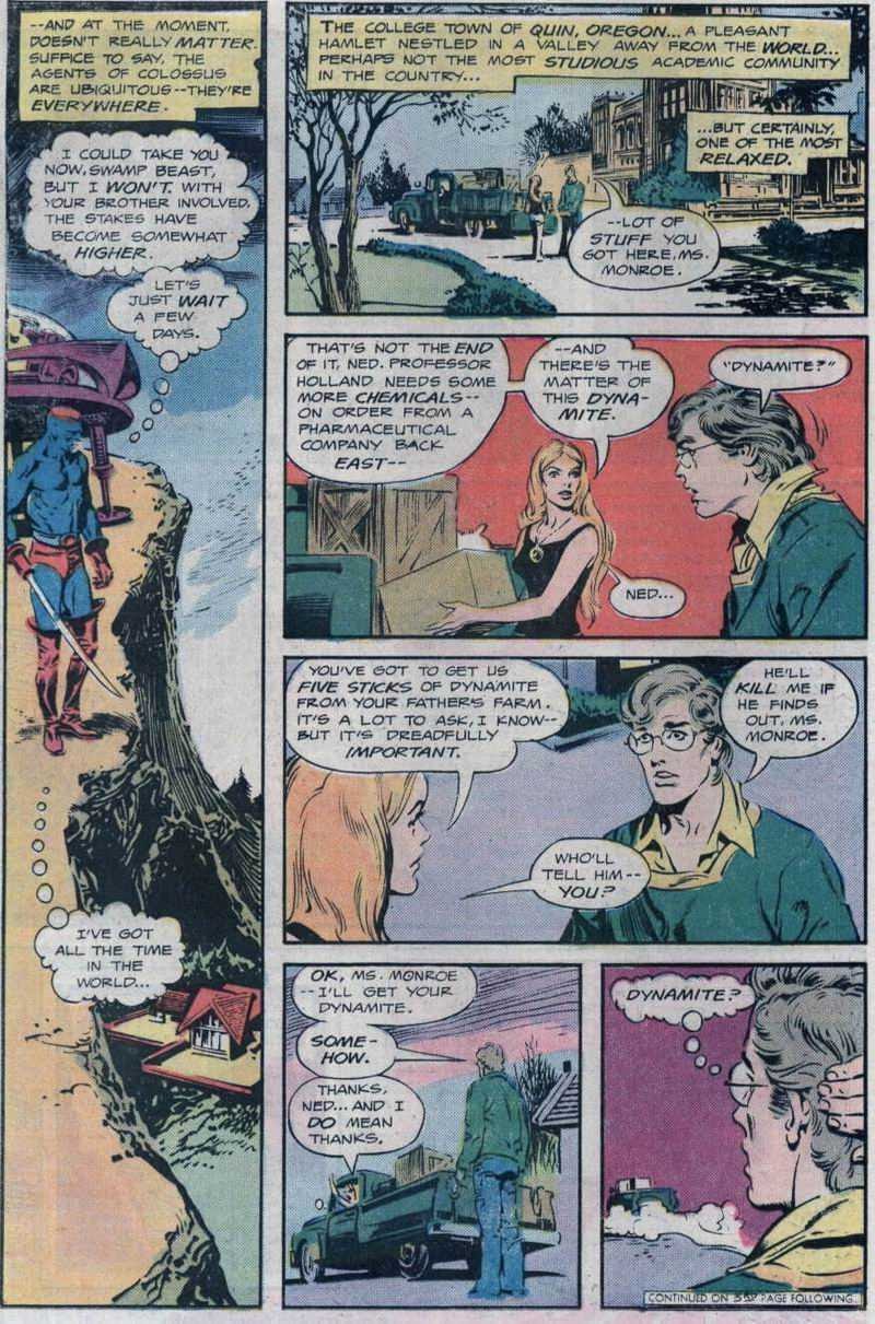 Read online Swamp Thing (1972) comic -  Issue #23 - 13