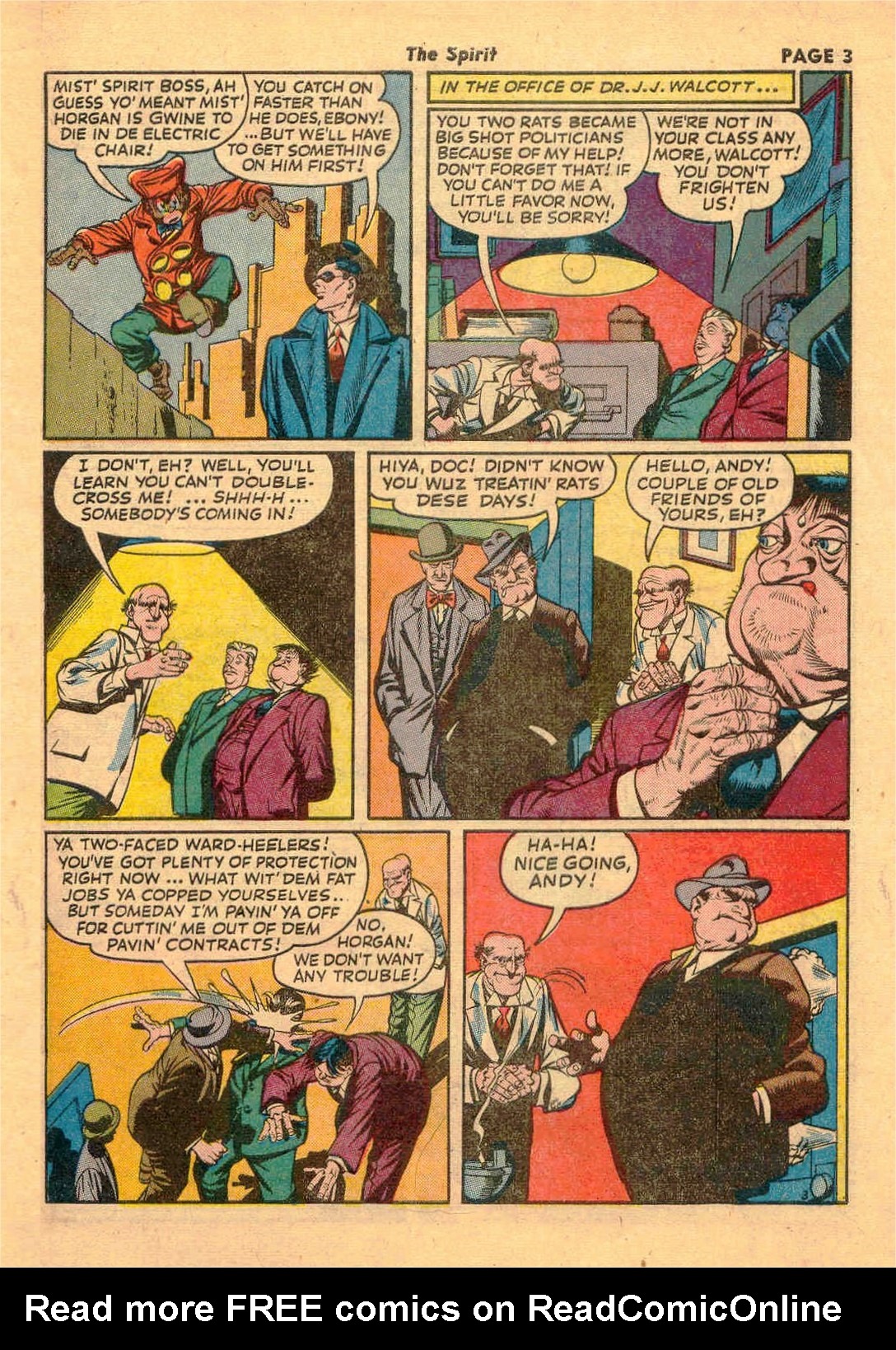 Read online The Spirit (1944) comic -  Issue #3 - 5