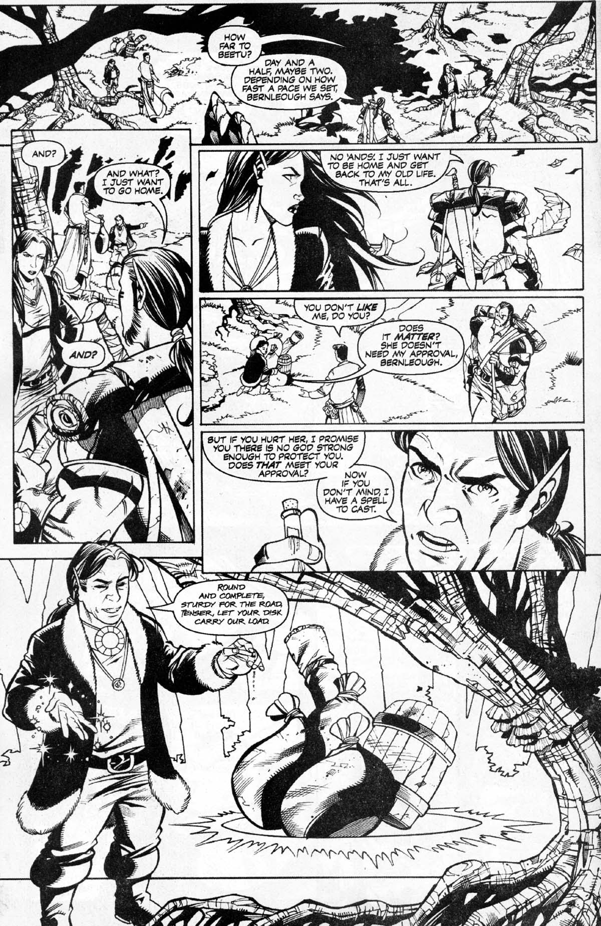 Read online Dungeons & Dragons: Black & White comic -  Issue #4 - 8