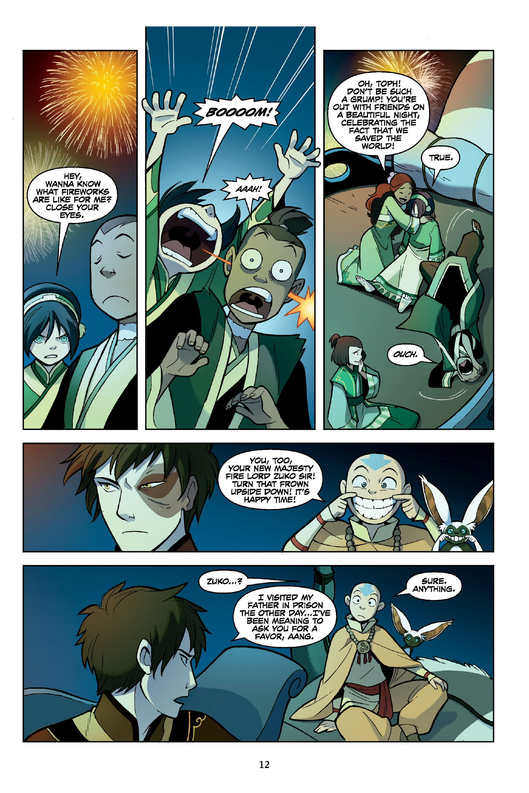 Read online Nickelodeon Avatar: The Last Airbender - The Promise comic -  Issue # _TPB Omnibus (Part 1) - 13