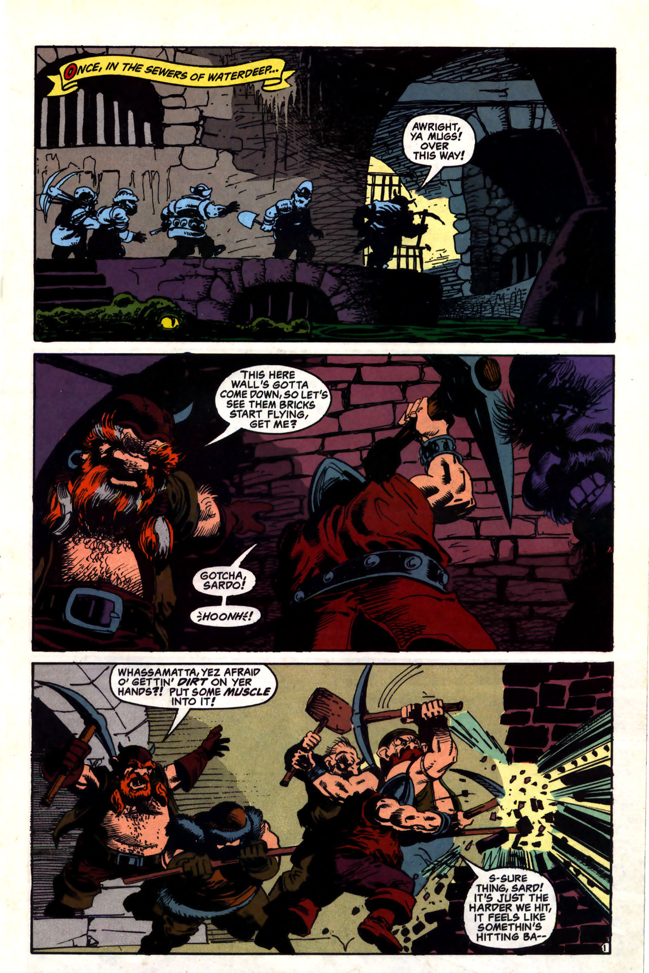 Read online Advanced Dungeons & Dragons comic -  Issue #31 - 2